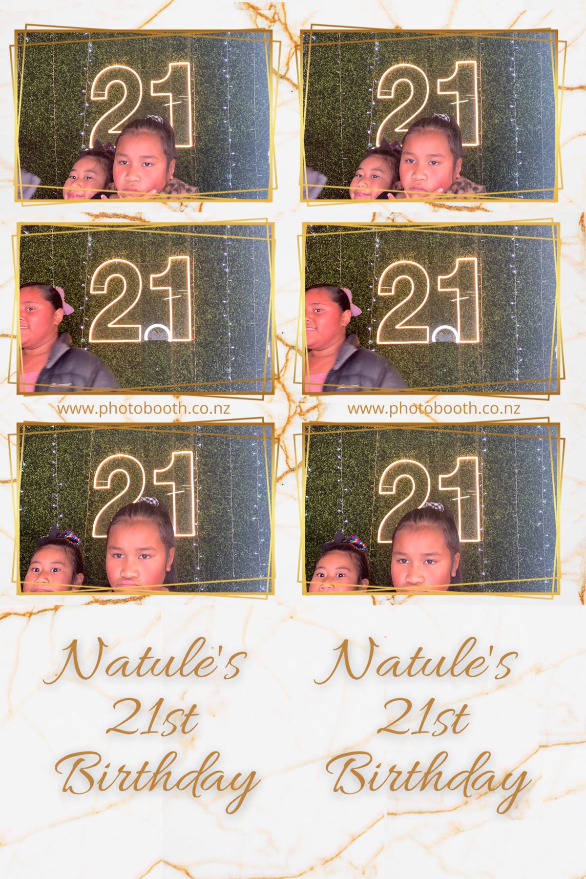 Natule's 21st | View more photos from the event at gallery.photobooth.co.nz/u/SelfieCentral/Natules-21st