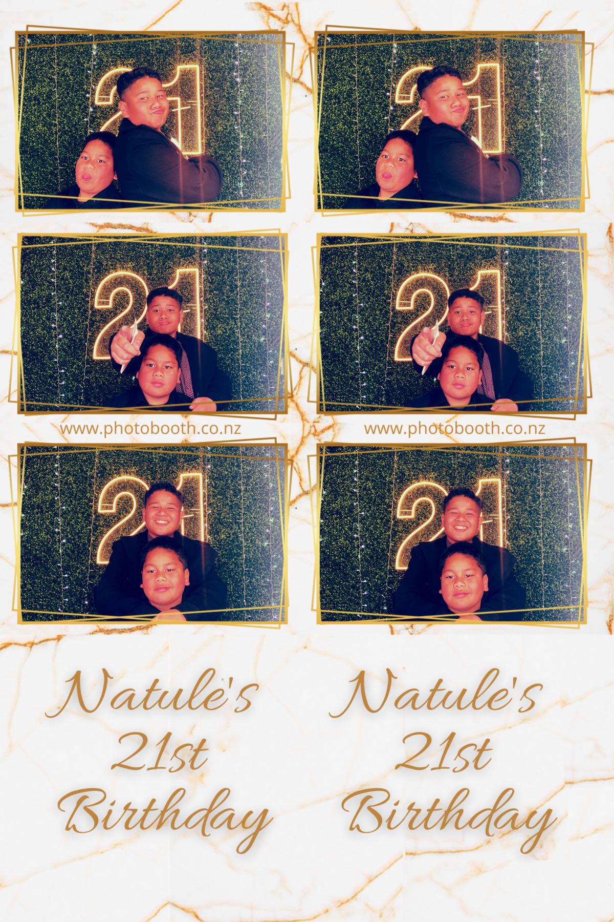 Natule's 21st | View more photos from the event at gallery.photobooth.co.nz/u/SelfieCentral/Natules-21st