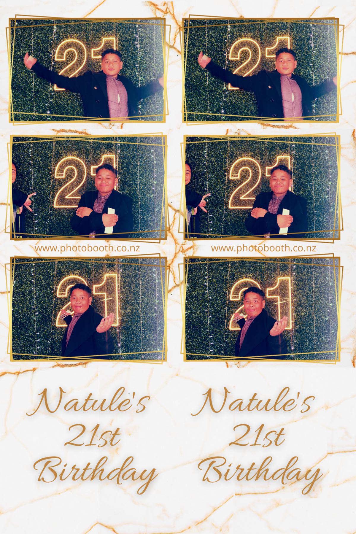 Natule's 21st | View more photos from the event at gallery.photobooth.co.nz/u/SelfieCentral/Natules-21st