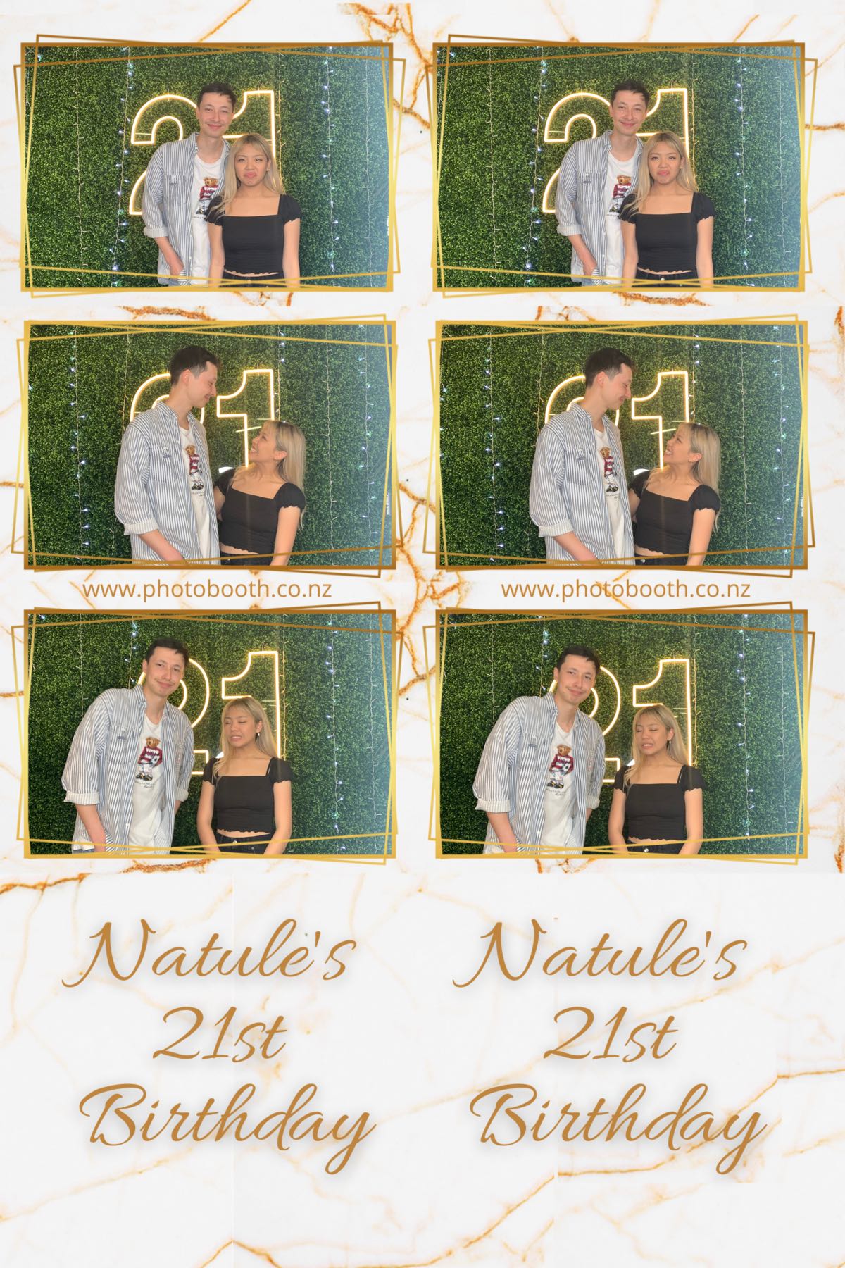 Natule's 21st | View more photos from the event at gallery.photobooth.co.nz/u/SelfieCentral/Natules-21st