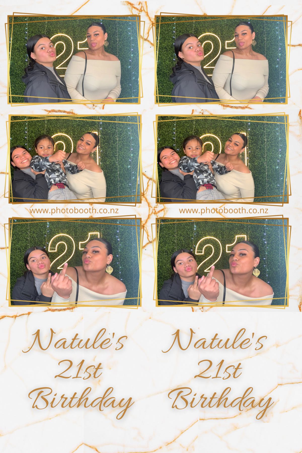 Natule's 21st | View more photos from the event at gallery.photobooth.co.nz/u/SelfieCentral/Natules-21st