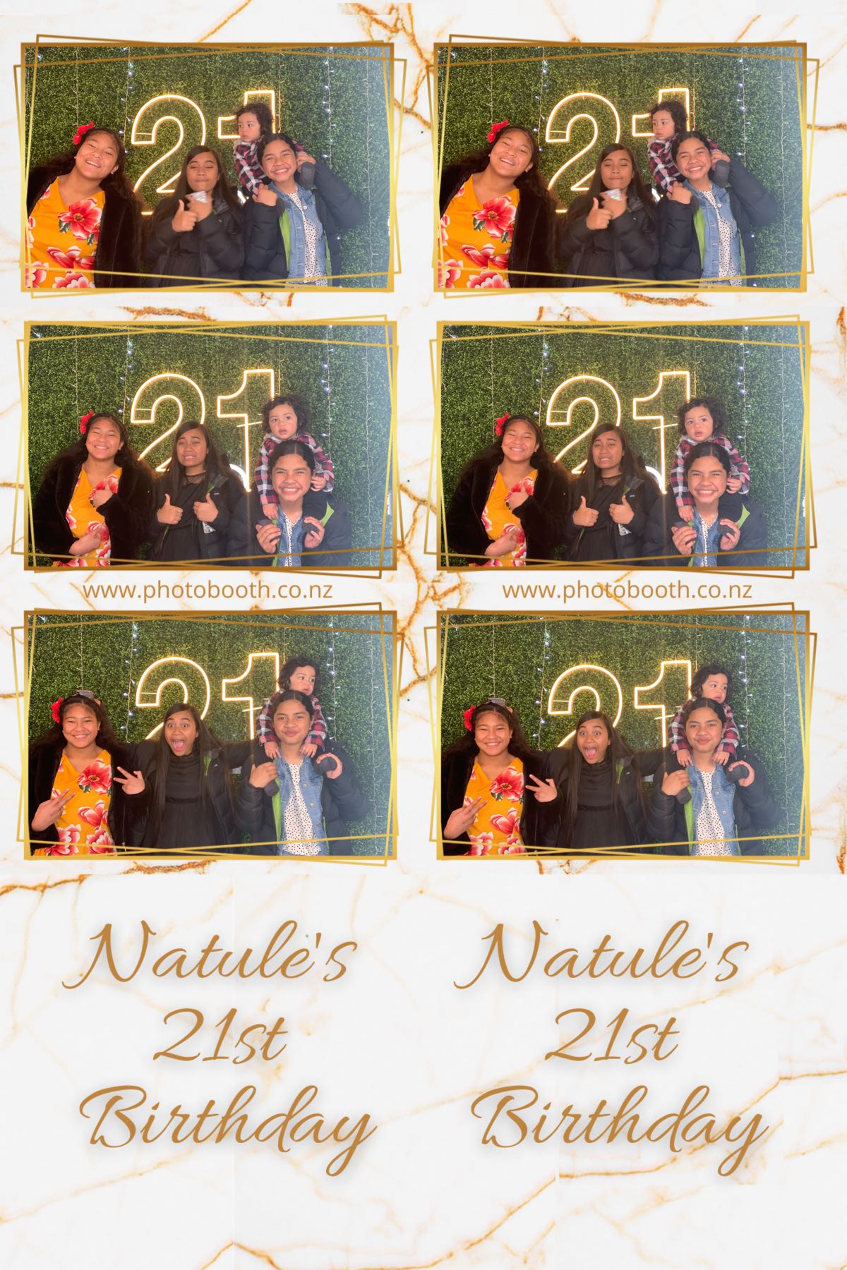 Natule's 21st | View more photos from the event at gallery.photobooth.co.nz/u/SelfieCentral/Natules-21st