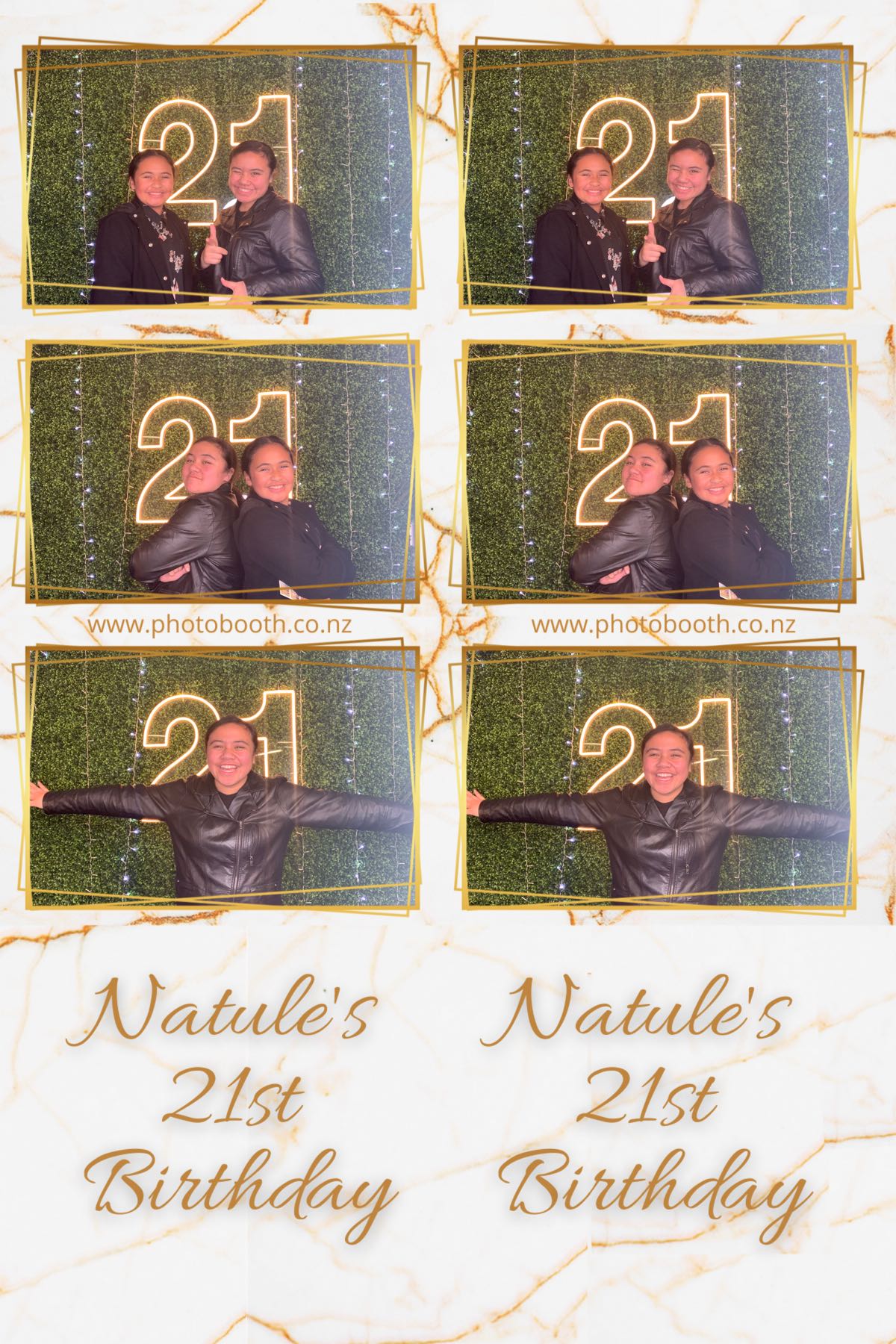 Natule's 21st | View more photos from the event at gallery.photobooth.co.nz/u/SelfieCentral/Natules-21st
