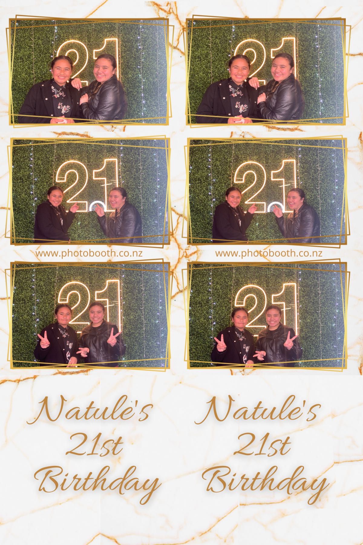Natule's 21st | View more photos from the event at gallery.photobooth.co.nz/u/SelfieCentral/Natules-21st