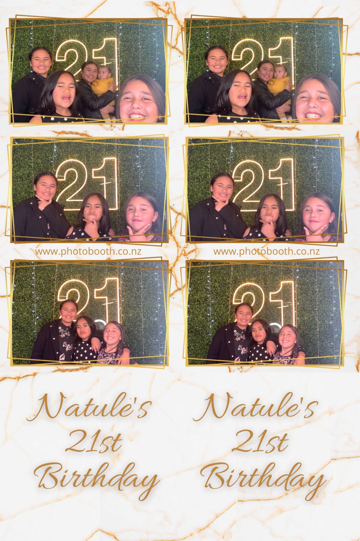 Natule's 21st | View more photos from the event at gallery.photobooth.co.nz/u/SelfieCentral/Natules-21st