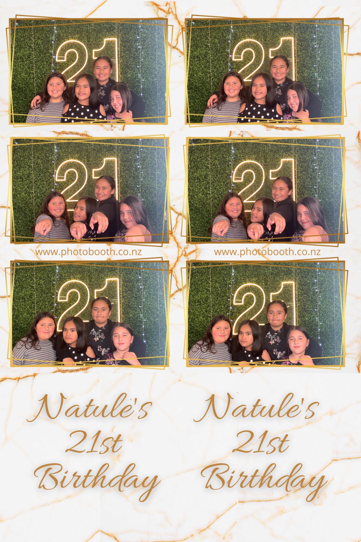 Natule's 21st | View more photos from the event at gallery.photobooth.co.nz/u/SelfieCentral/Natules-21st