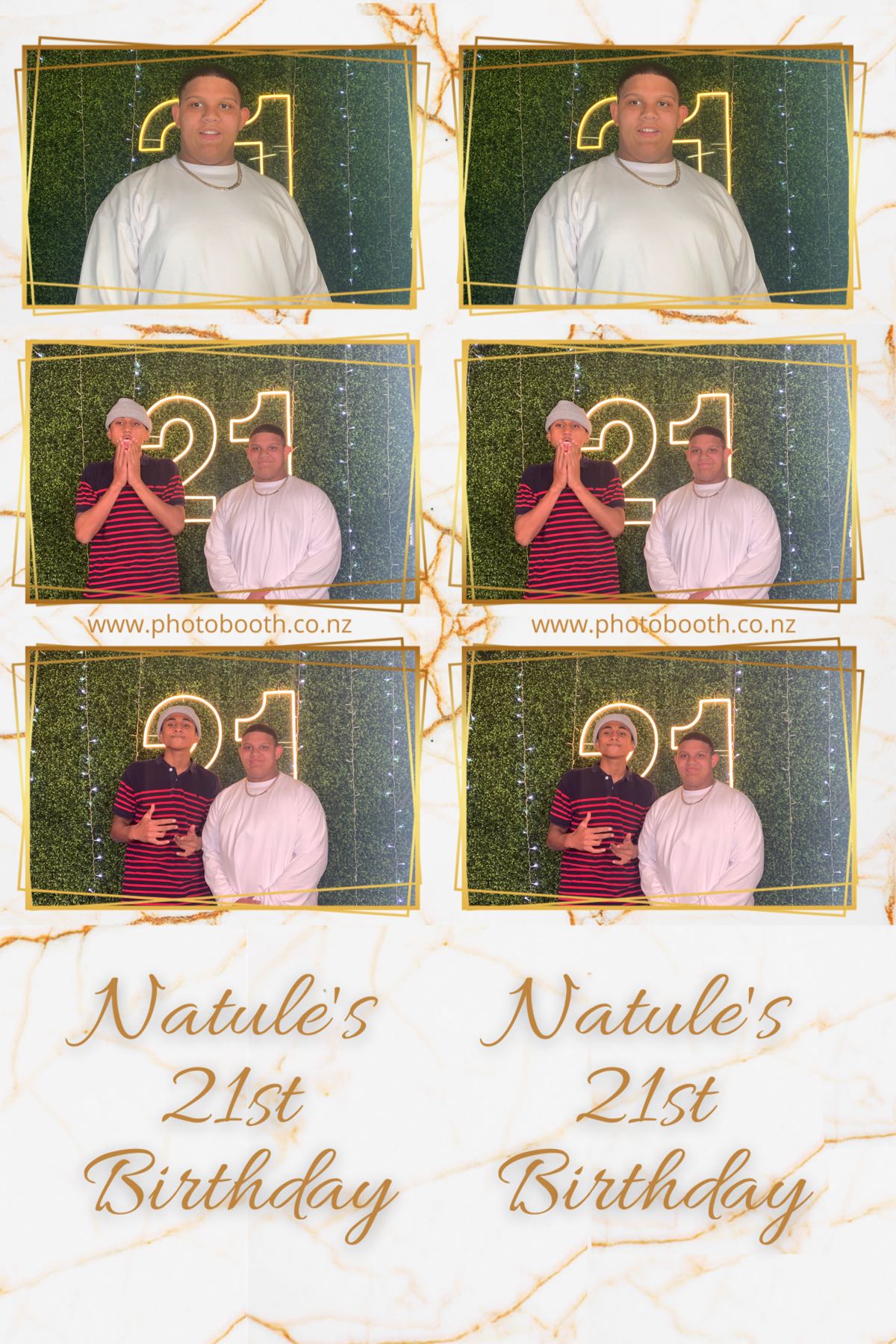 Natule's 21st | View more photos from the event at gallery.photobooth.co.nz/u/SelfieCentral/Natules-21st