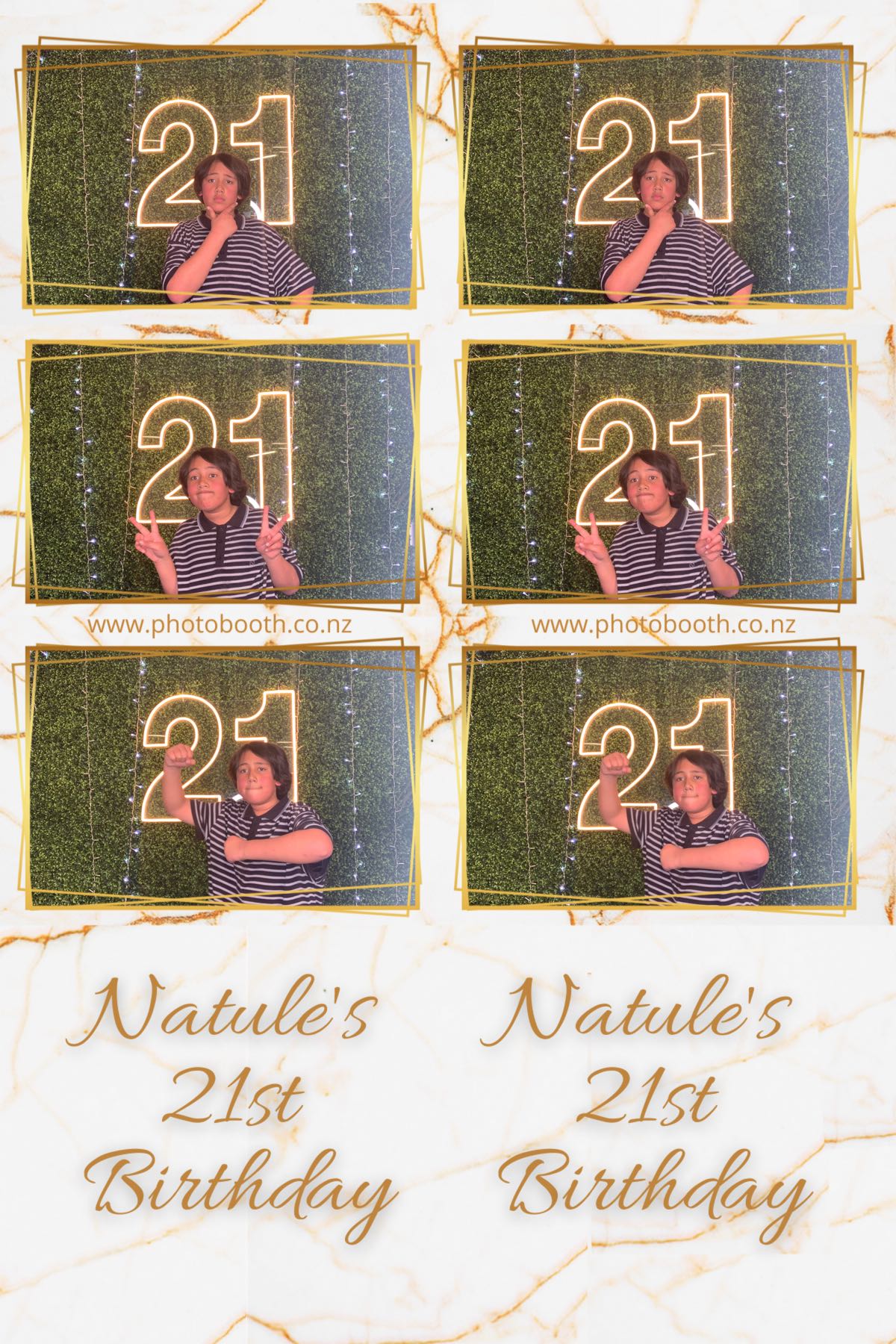 Natule's 21st | View more photos from the event at gallery.photobooth.co.nz/u/SelfieCentral/Natules-21st