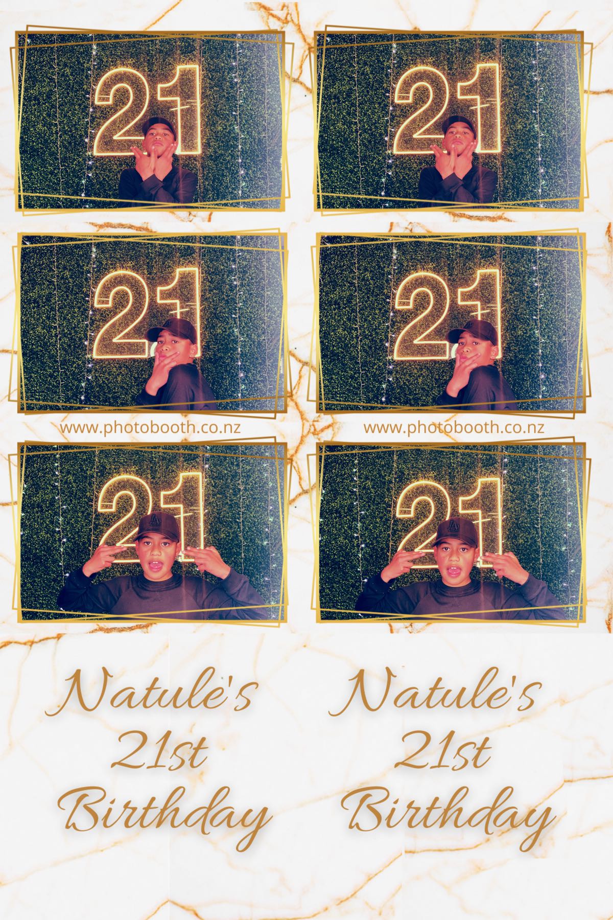 Natule's 21st | View more photos from the event at gallery.photobooth.co.nz/u/SelfieCentral/Natules-21st