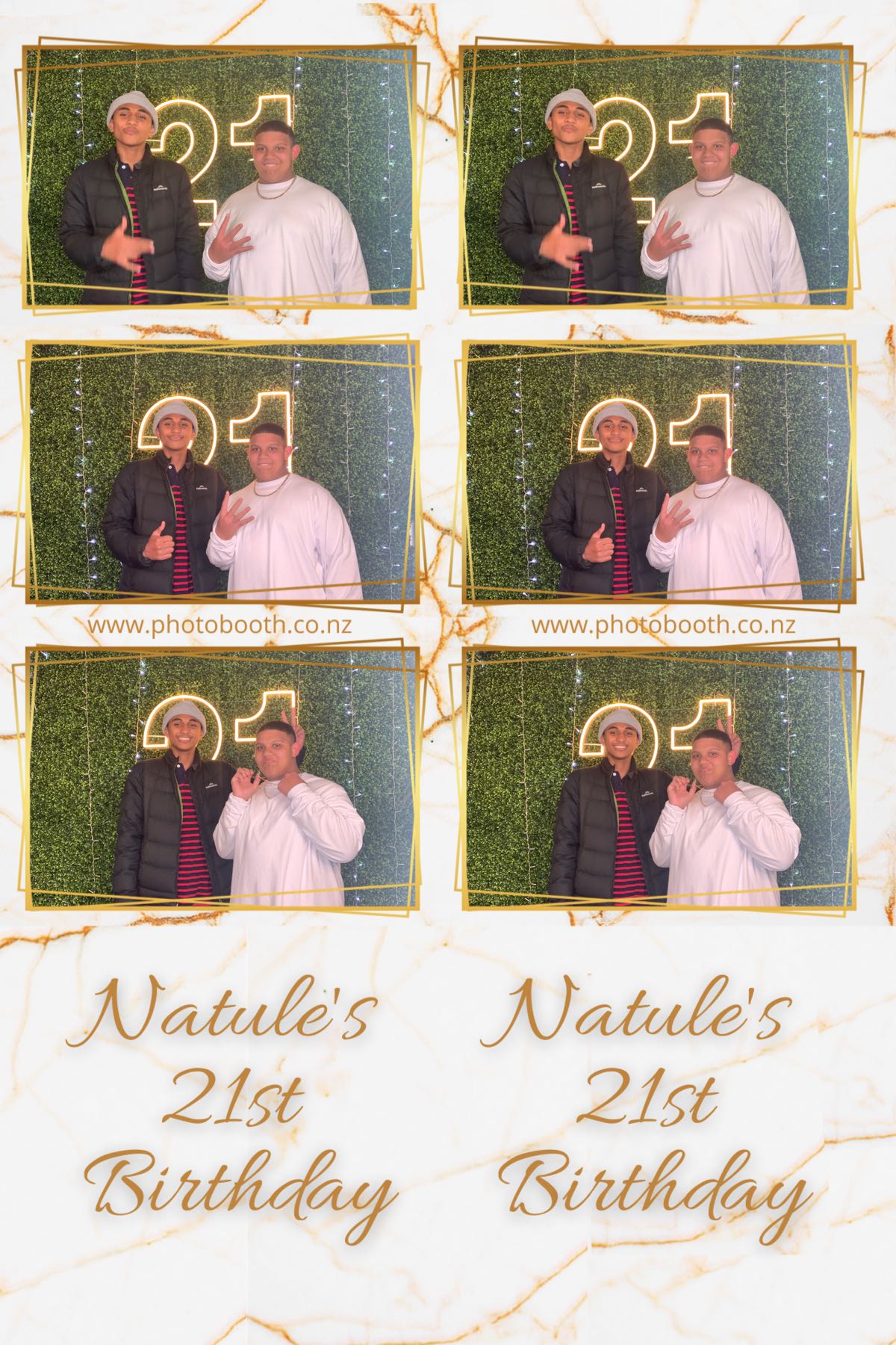 Natule's 21st | View more photos from the event at gallery.photobooth.co.nz/u/SelfieCentral/Natules-21st