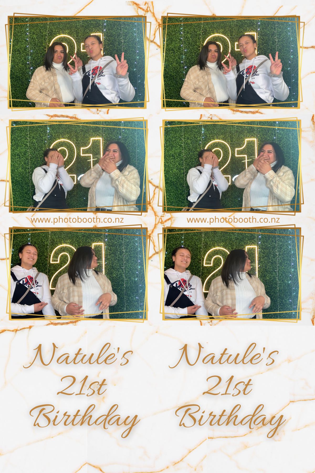 Natule's 21st | View more photos from the event at gallery.photobooth.co.nz/u/SelfieCentral/Natules-21st