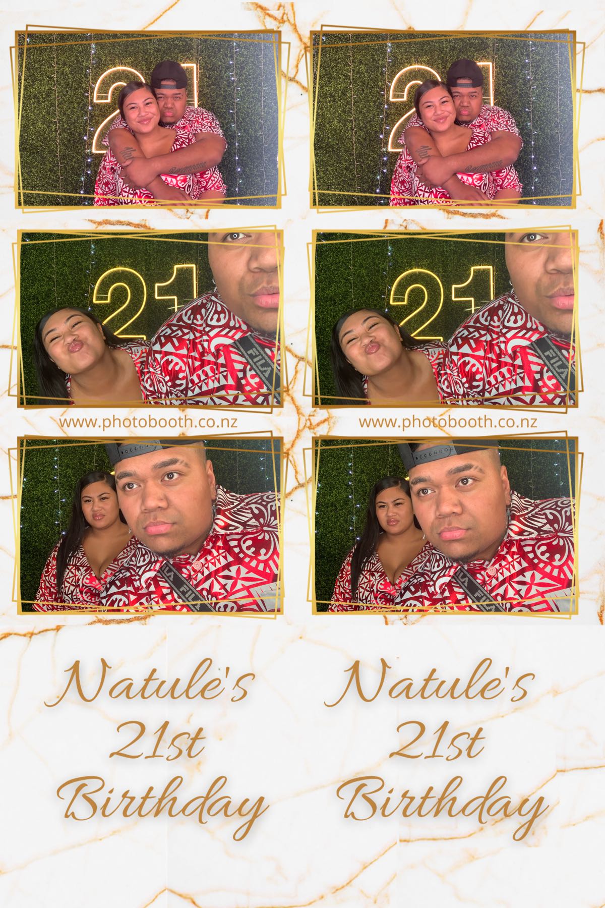 Natule's 21st | View more photos from the event at gallery.photobooth.co.nz/u/SelfieCentral/Natules-21st