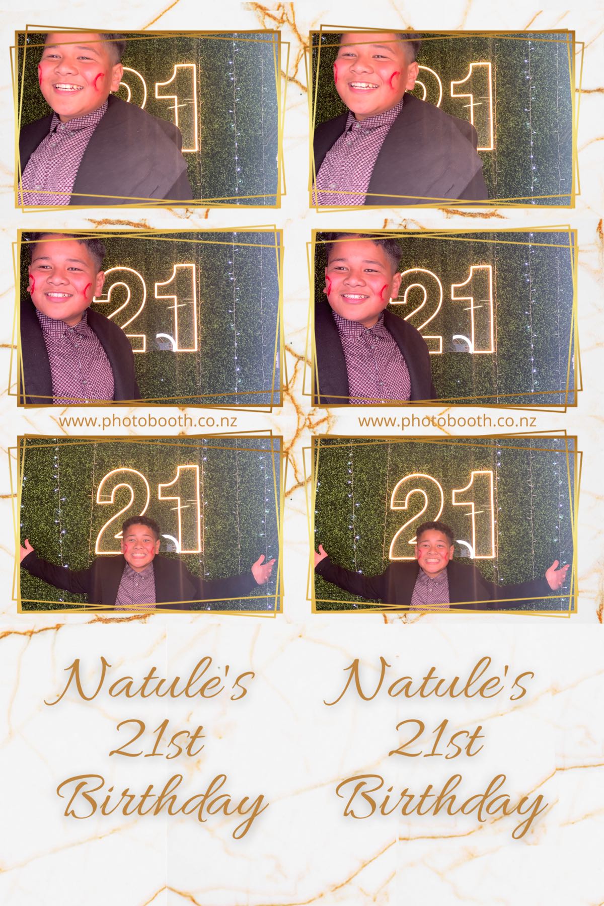 Natule's 21st | View more photos from the event at gallery.photobooth.co.nz/u/SelfieCentral/Natules-21st