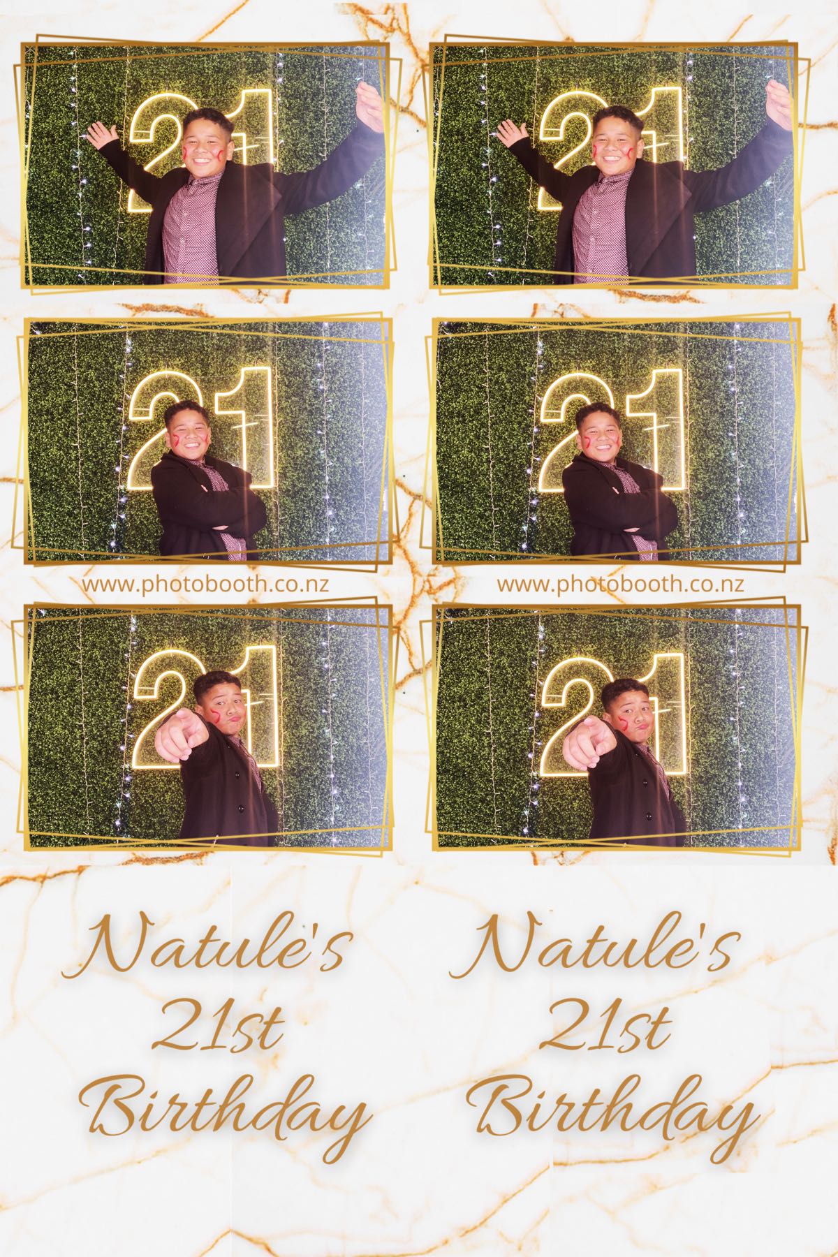 Natule's 21st | View more photos from the event at gallery.photobooth.co.nz/u/SelfieCentral/Natules-21st