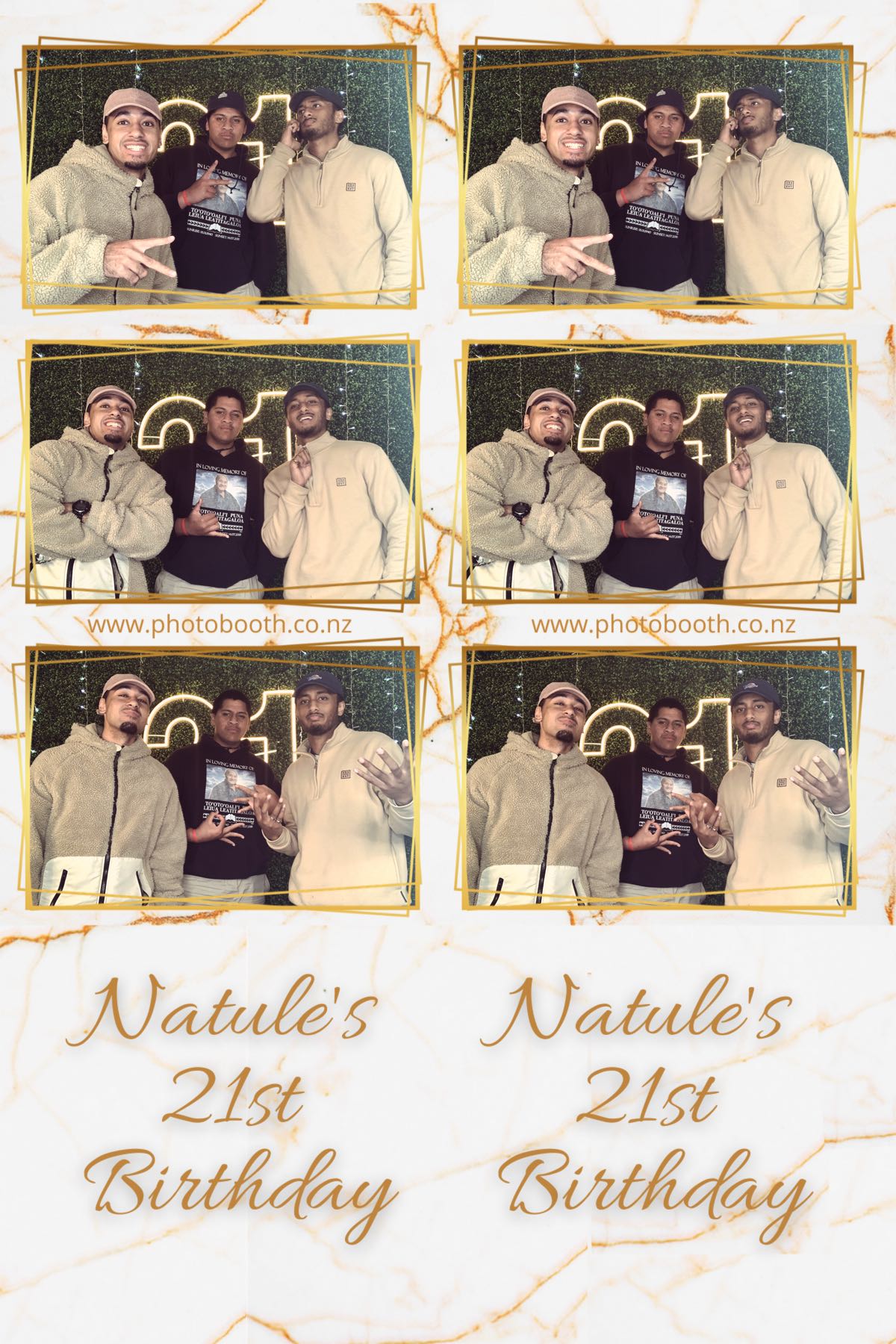 Natule's 21st | View more photos from the event at gallery.photobooth.co.nz/u/SelfieCentral/Natules-21st