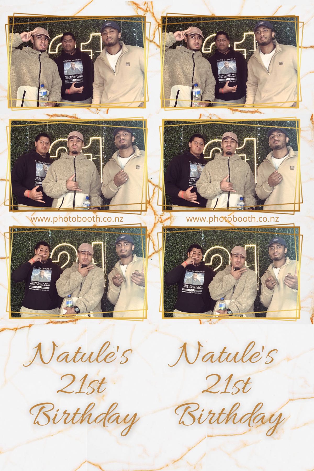 Natule's 21st | View more photos from the event at gallery.photobooth.co.nz/u/SelfieCentral/Natules-21st