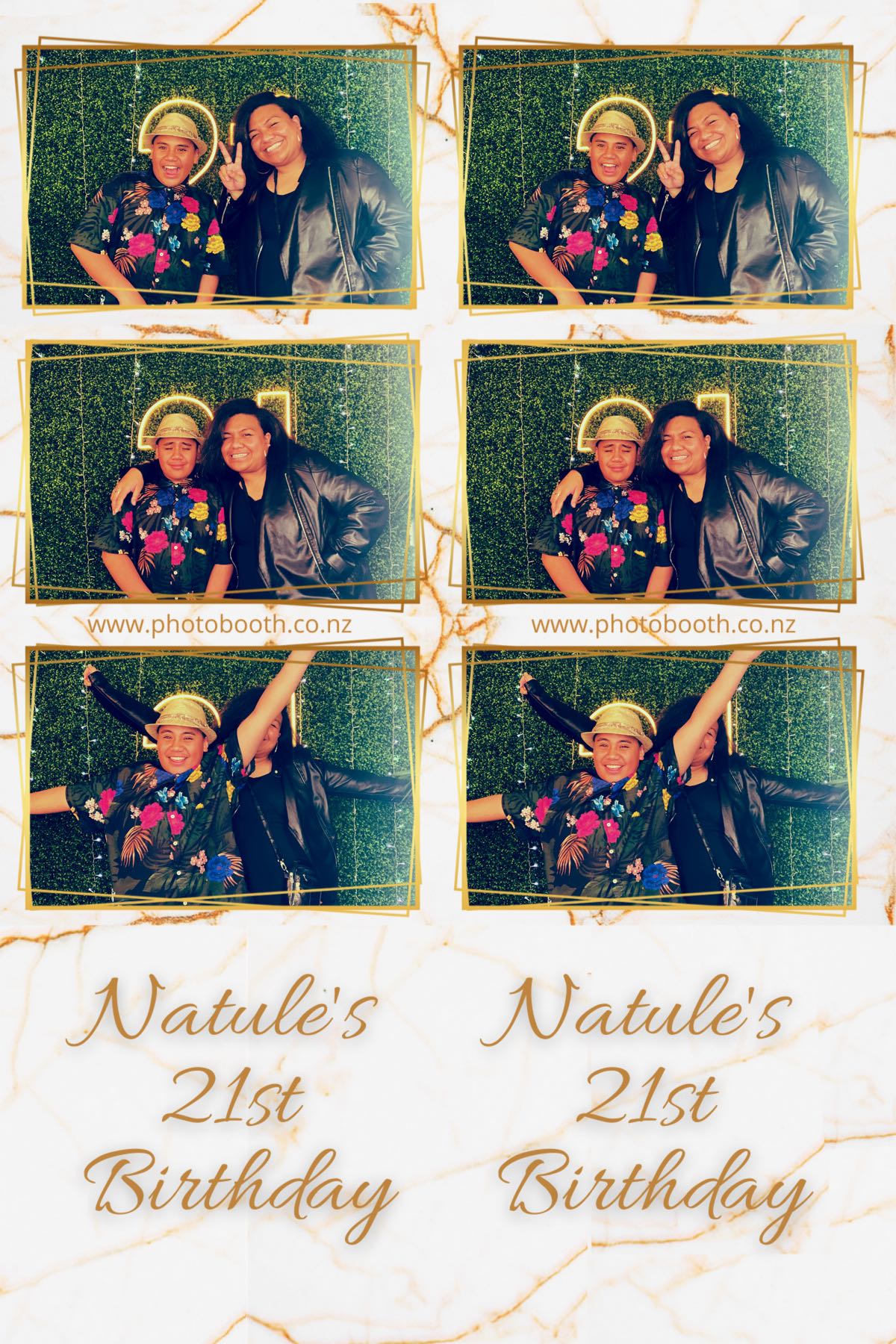 Natule's 21st | View more photos from the event at gallery.photobooth.co.nz/u/SelfieCentral/Natules-21st