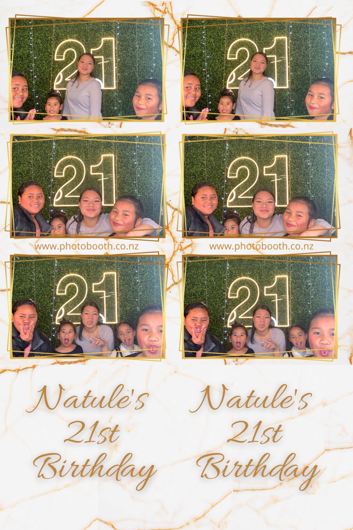 Natule's 21st | View more photos from the event at gallery.photobooth.co.nz/u/SelfieCentral/Natules-21st
