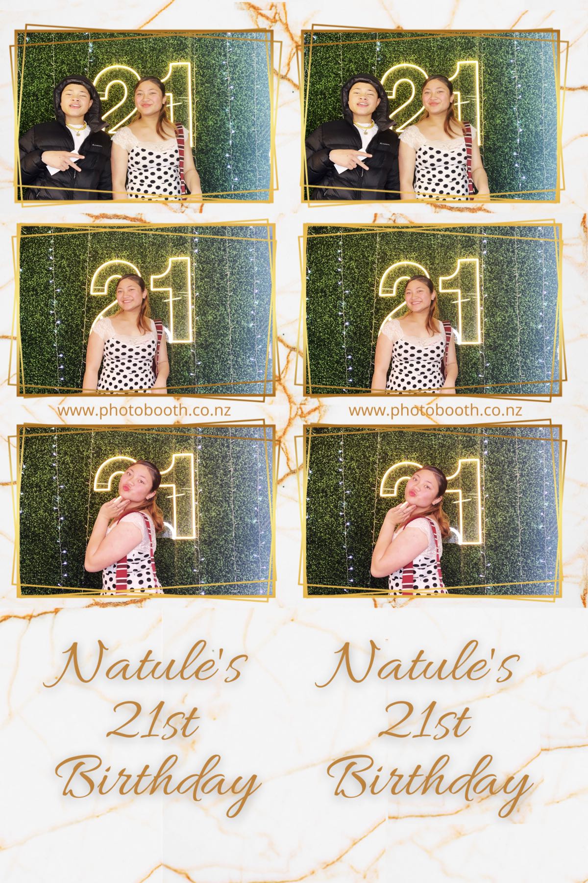 Natule's 21st | View more photos from the event at gallery.photobooth.co.nz/u/SelfieCentral/Natules-21st