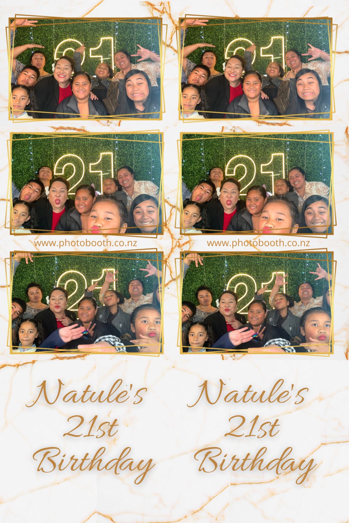 Natule's 21st | View more photos from the event at gallery.photobooth.co.nz/u/SelfieCentral/Natules-21st