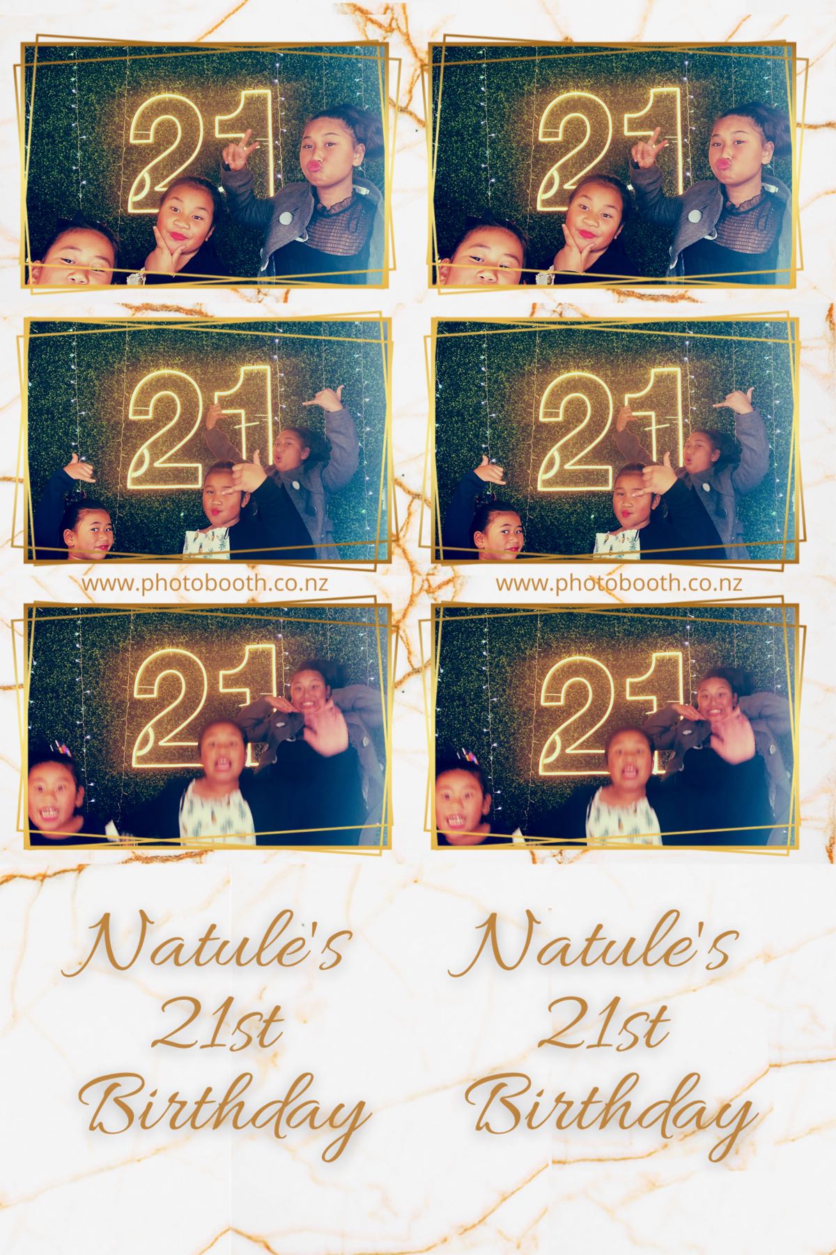 Natule's 21st | View more photos from the event at gallery.photobooth.co.nz/u/SelfieCentral/Natules-21st
