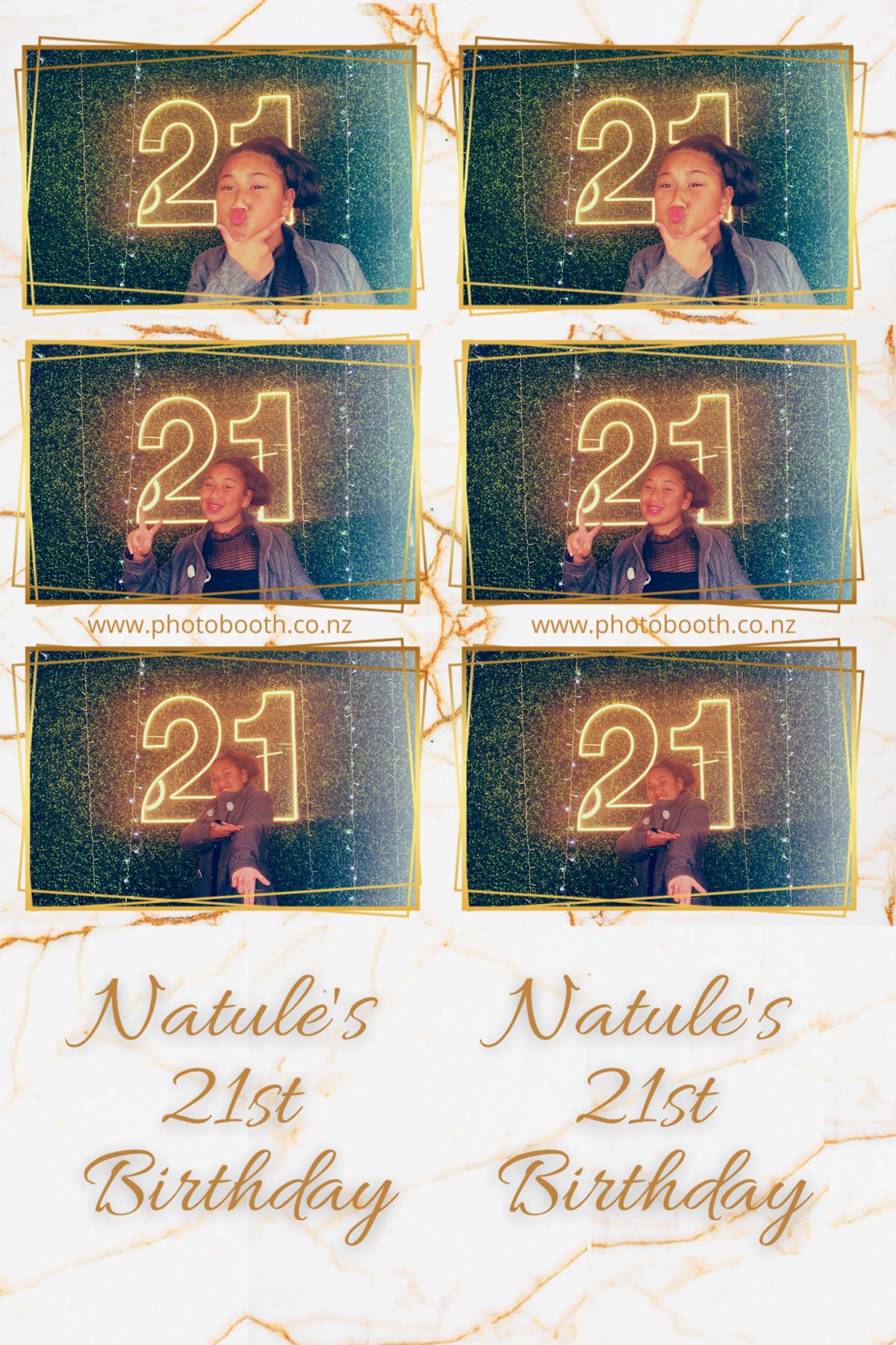 Natule's 21st | View more photos from the event at gallery.photobooth.co.nz/u/SelfieCentral/Natules-21st