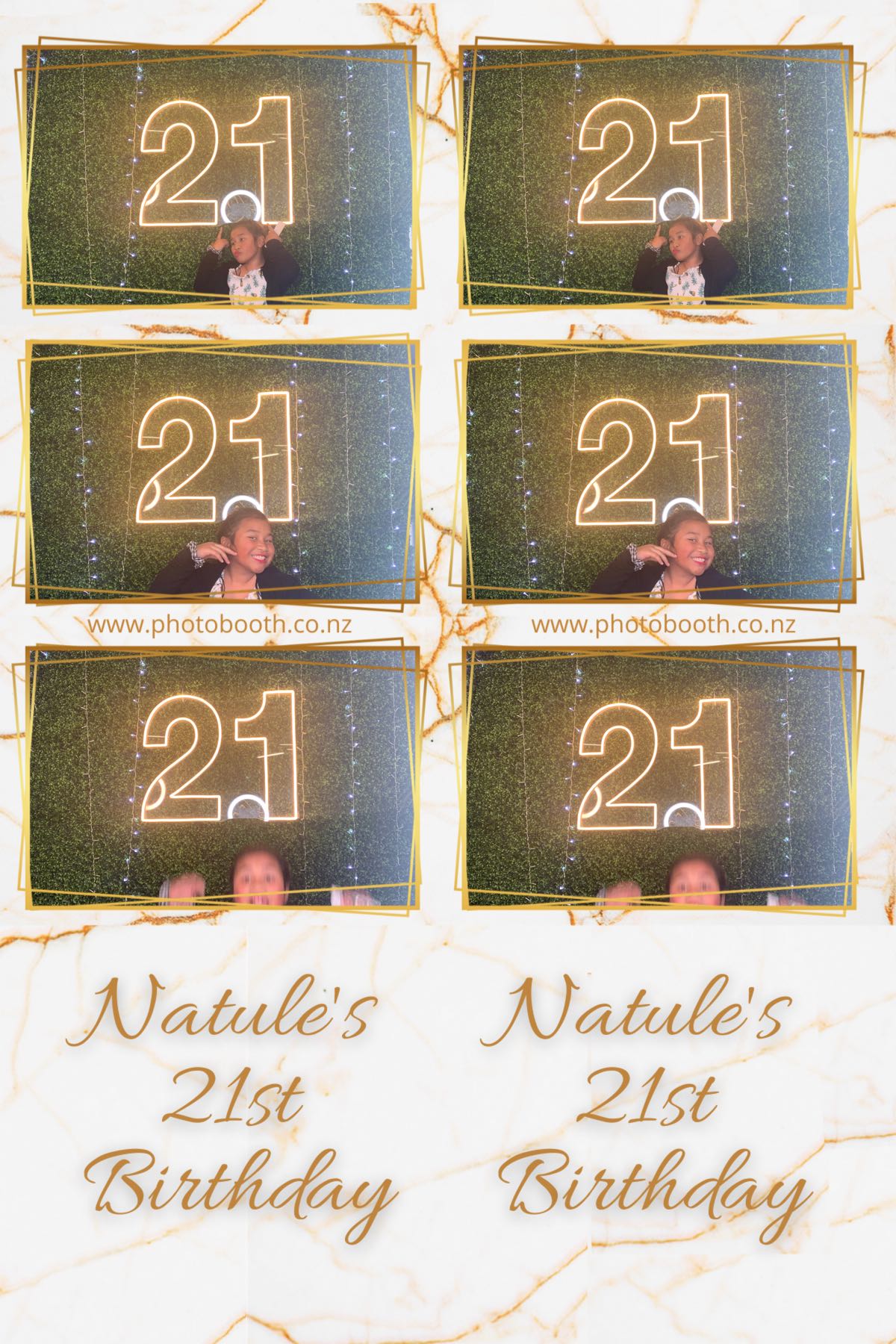 Natule's 21st | View more photos from the event at gallery.photobooth.co.nz/u/SelfieCentral/Natules-21st