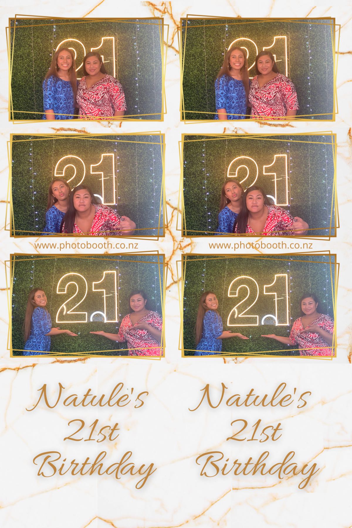 Natule's 21st | View more photos from the event at gallery.photobooth.co.nz/u/SelfieCentral/Natules-21st