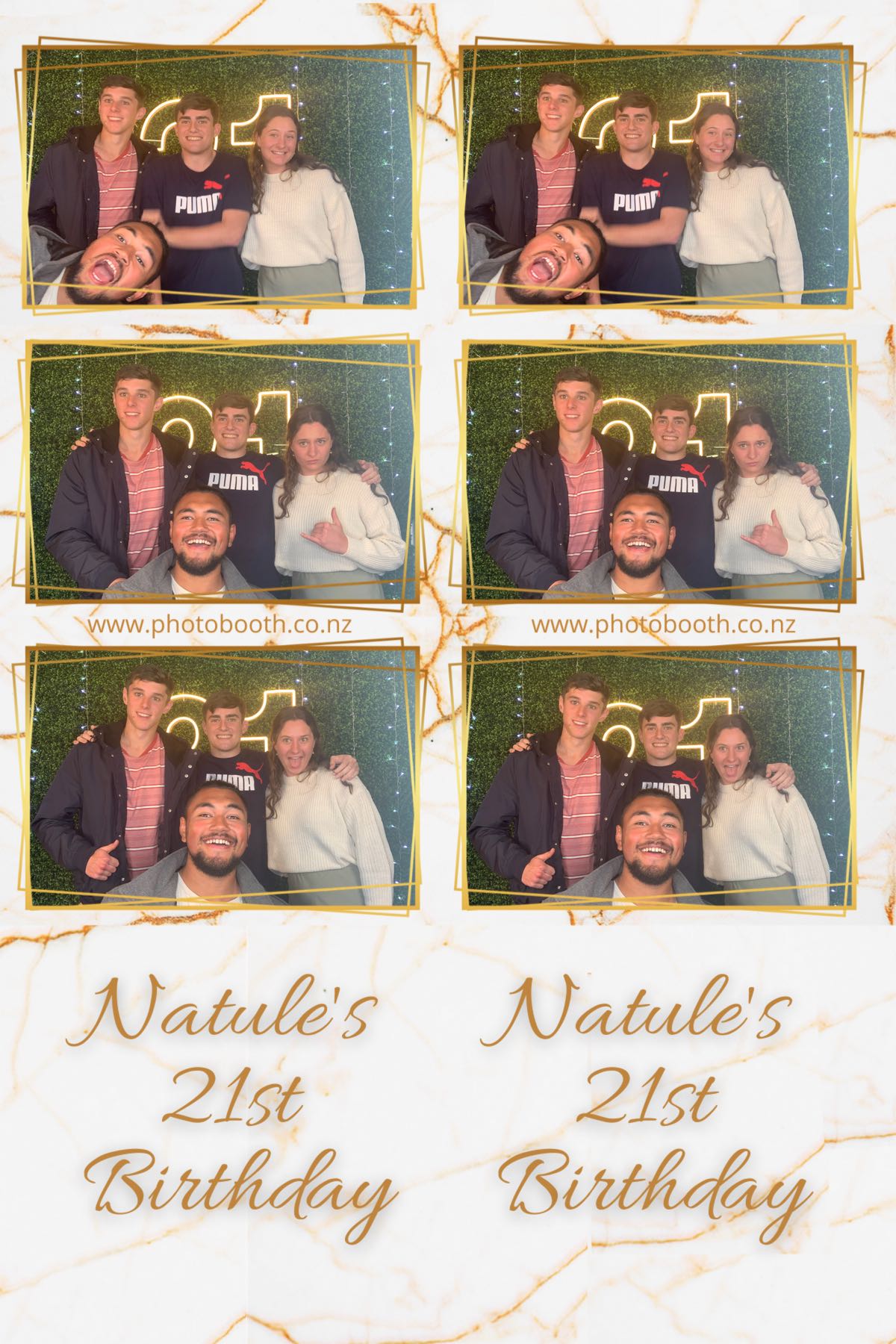 Natule's 21st | View more photos from the event at gallery.photobooth.co.nz/u/SelfieCentral/Natules-21st