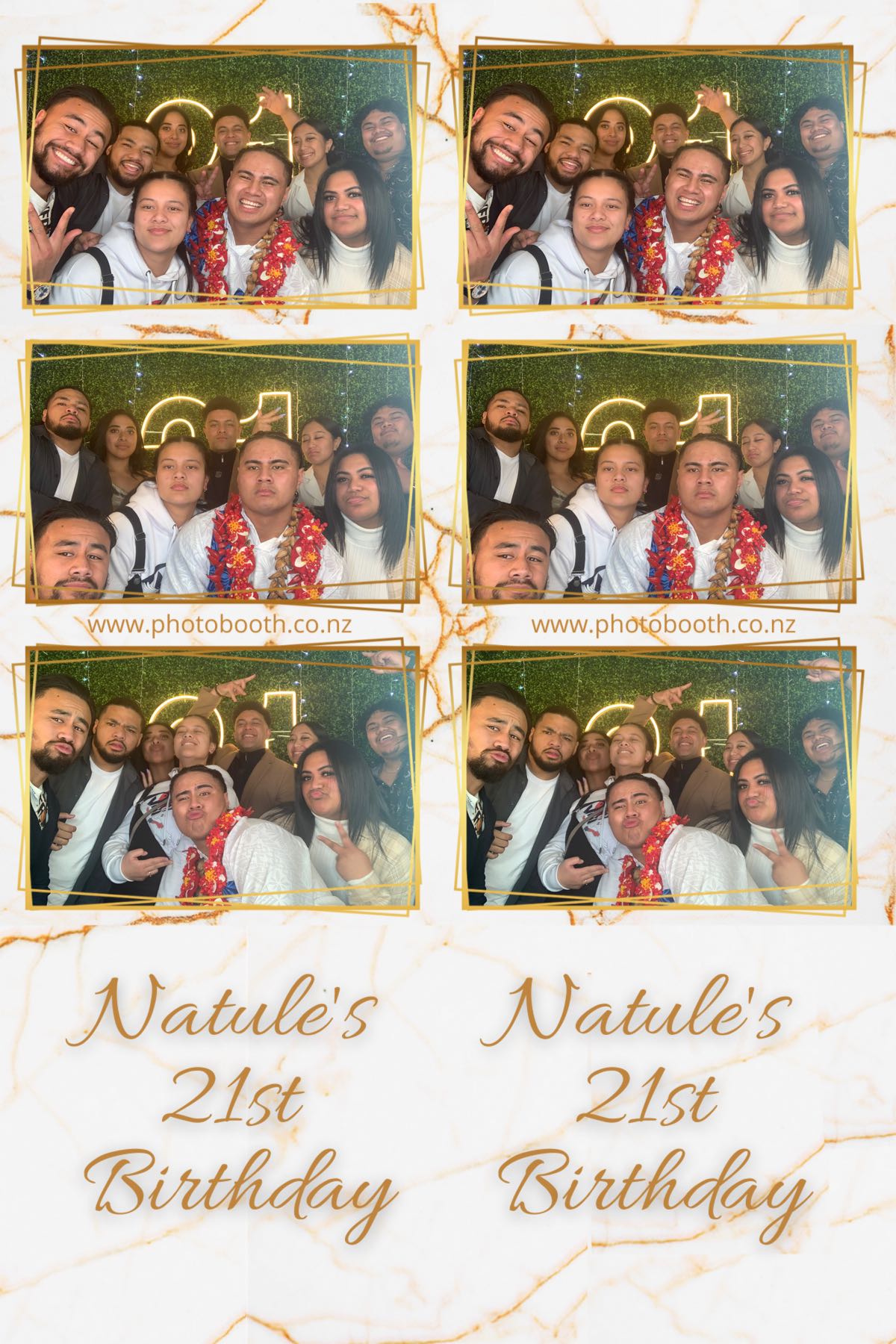 Natule's 21st | View more photos from the event at gallery.photobooth.co.nz/u/SelfieCentral/Natules-21st
