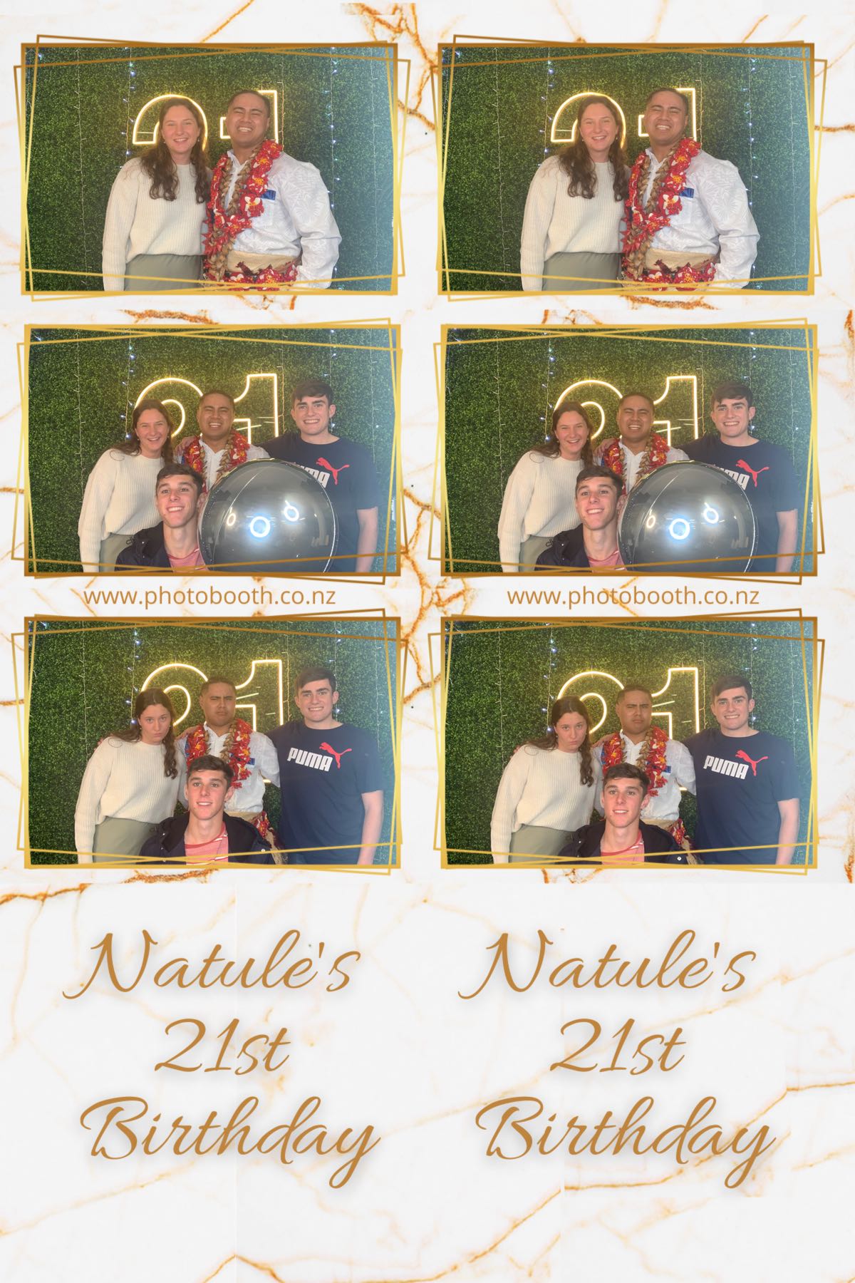 Natule's 21st | View more photos from the event at gallery.photobooth.co.nz/u/SelfieCentral/Natules-21st