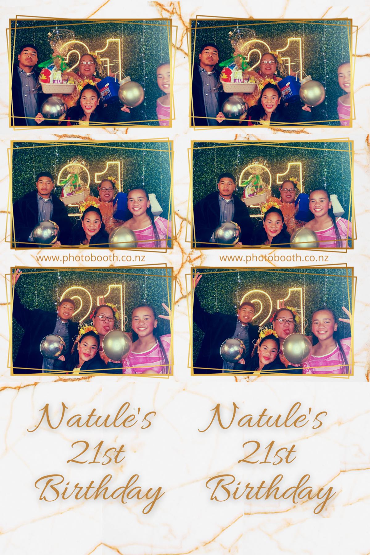 Natule's 21st | View more photos from the event at gallery.photobooth.co.nz/u/SelfieCentral/Natules-21st