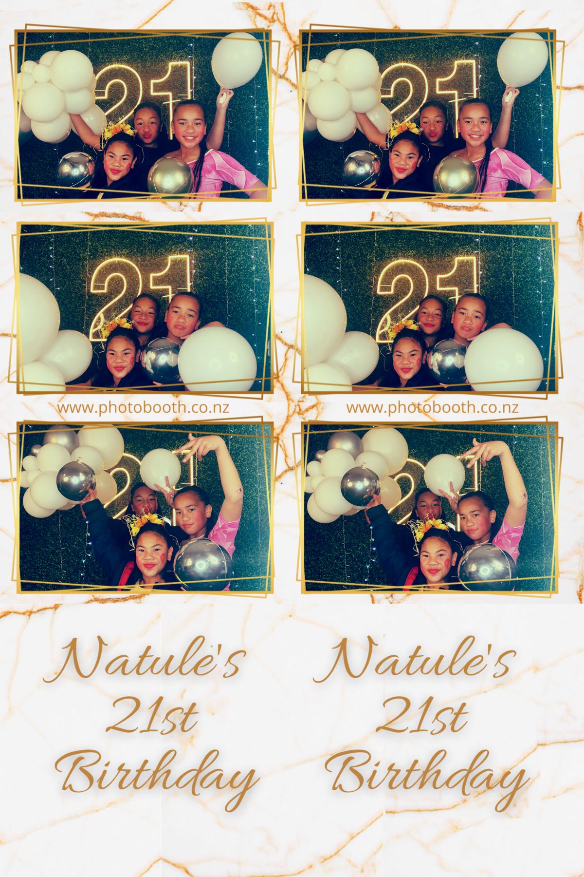 Natule's 21st | View more photos from the event at gallery.photobooth.co.nz/u/SelfieCentral/Natules-21st