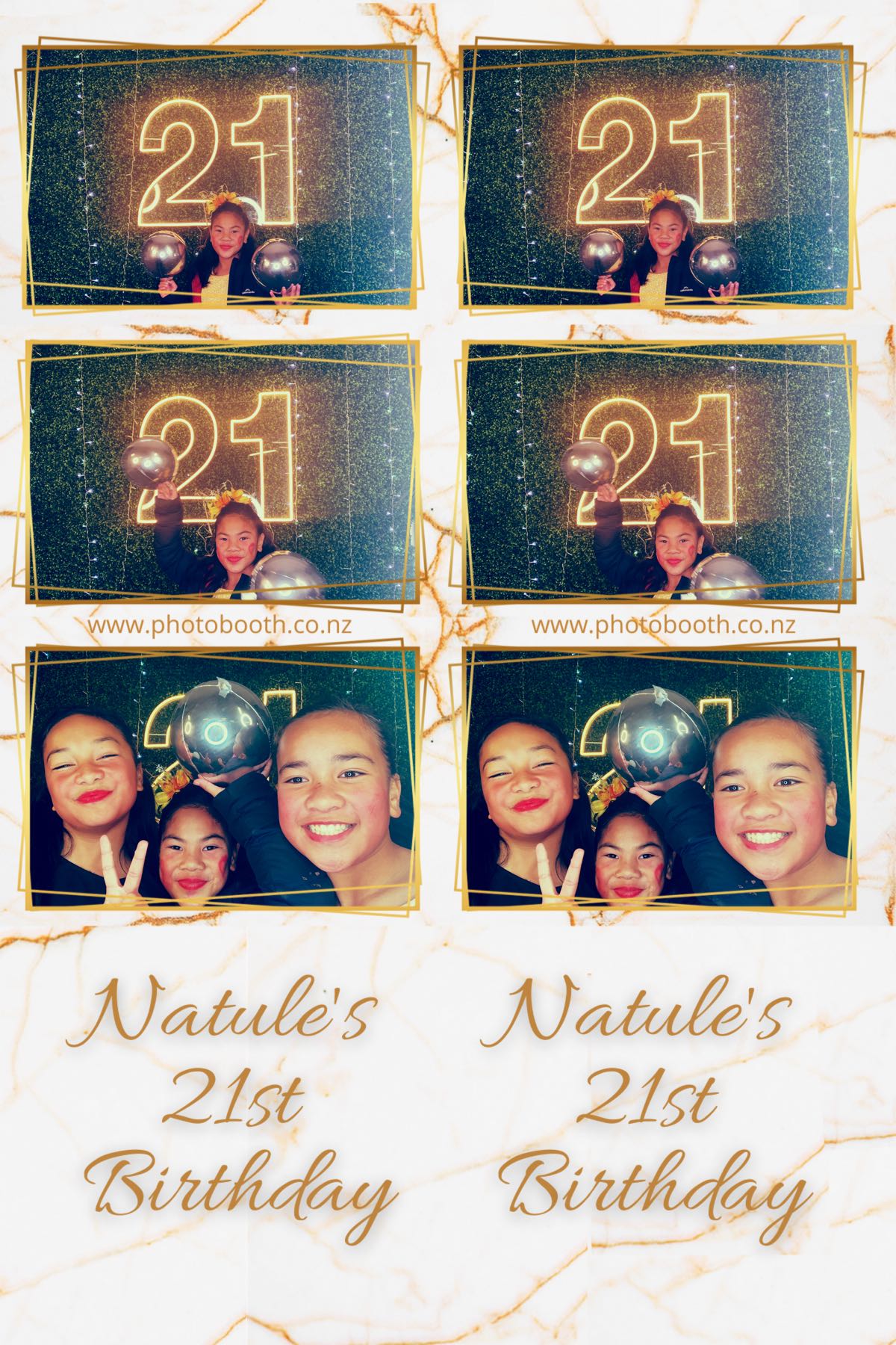 Natule's 21st | View more photos from the event at gallery.photobooth.co.nz/u/SelfieCentral/Natules-21st