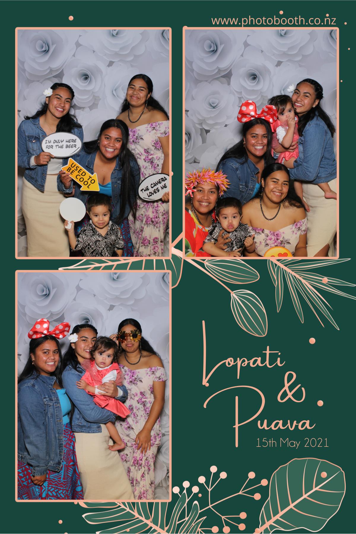 Pati & Ava's wedding | View more photos from the event at gallery.photobooth.co.nz/u/SelfieCentral/Pati-Avas-wedding