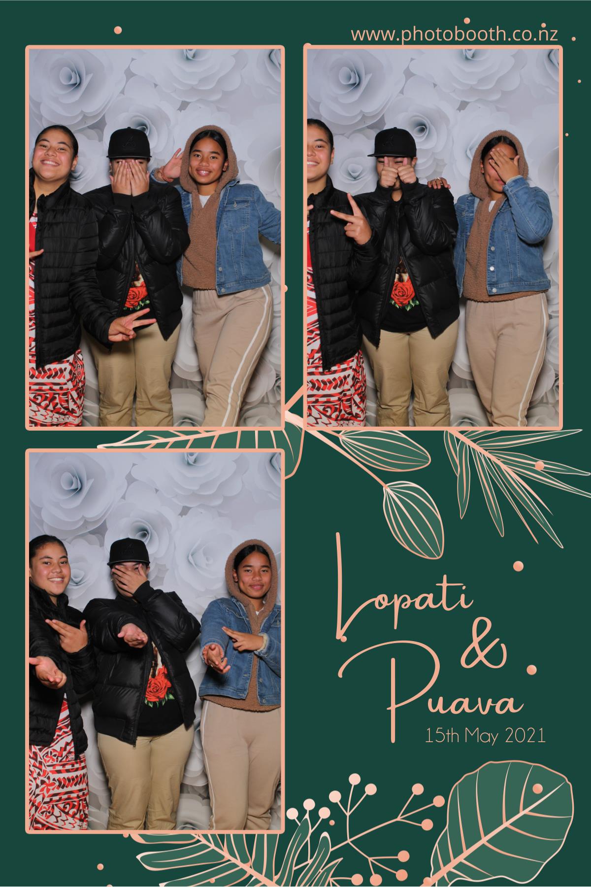 Pati & Ava's wedding | View more photos from the event at gallery.photobooth.co.nz/u/SelfieCentral/Pati-Avas-wedding
