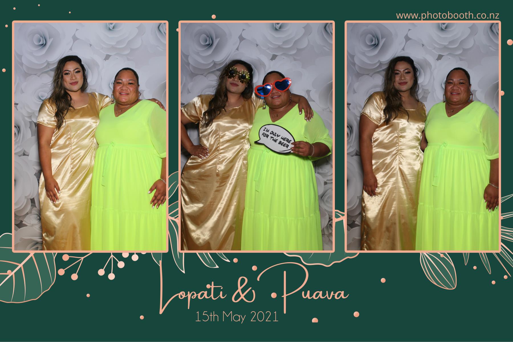 Pati & Ava's wedding | View more photos from the event at gallery.photobooth.co.nz/u/SelfieCentral/Pati-Avas-wedding