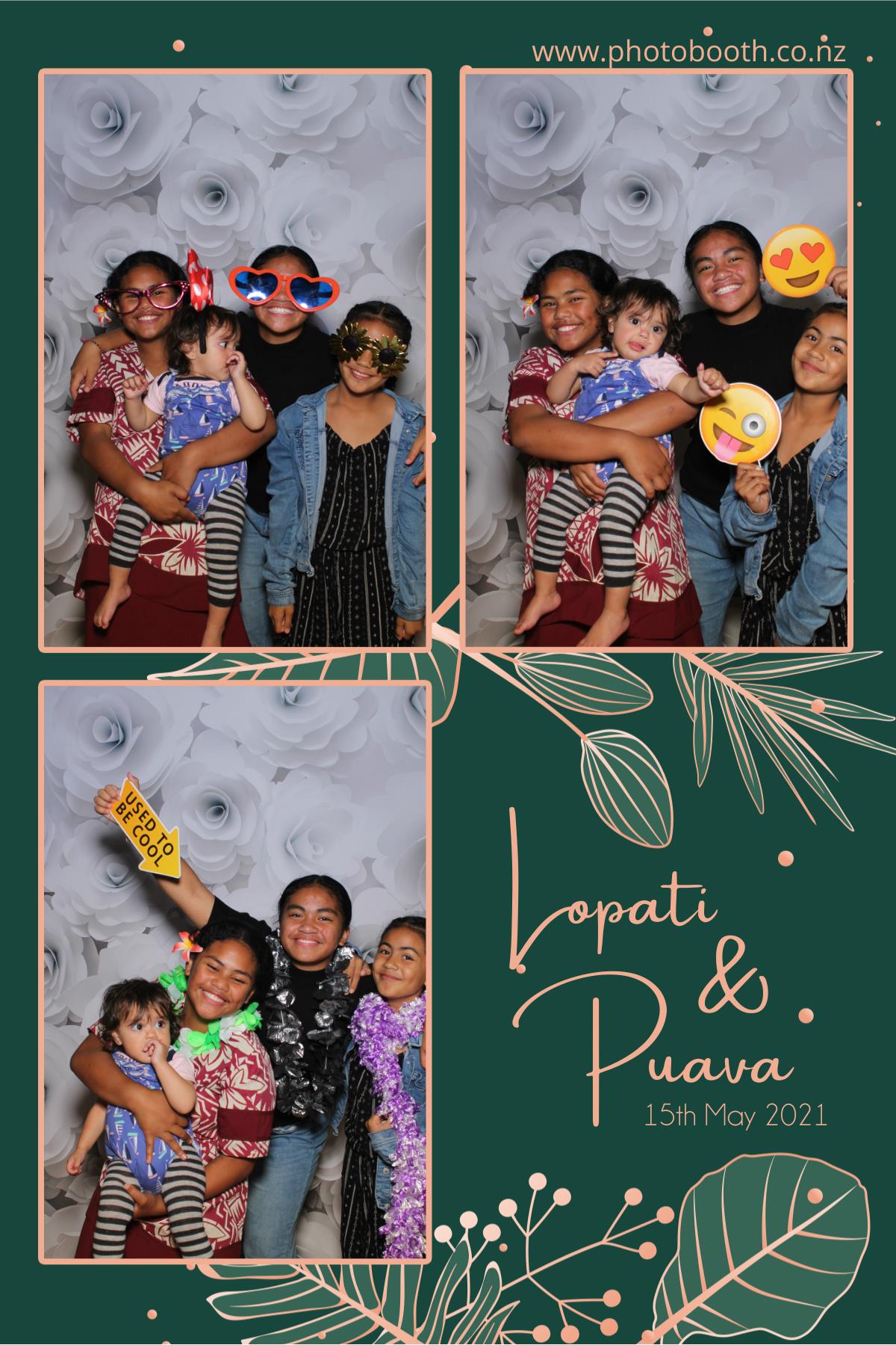 Pati & Ava's wedding | View more photos from the event at gallery.photobooth.co.nz/u/SelfieCentral/Pati-Avas-wedding