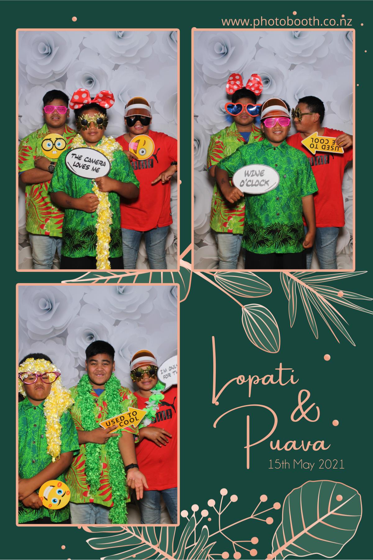 Pati & Ava's wedding | View more photos from the event at gallery.photobooth.co.nz/u/SelfieCentral/Pati-Avas-wedding