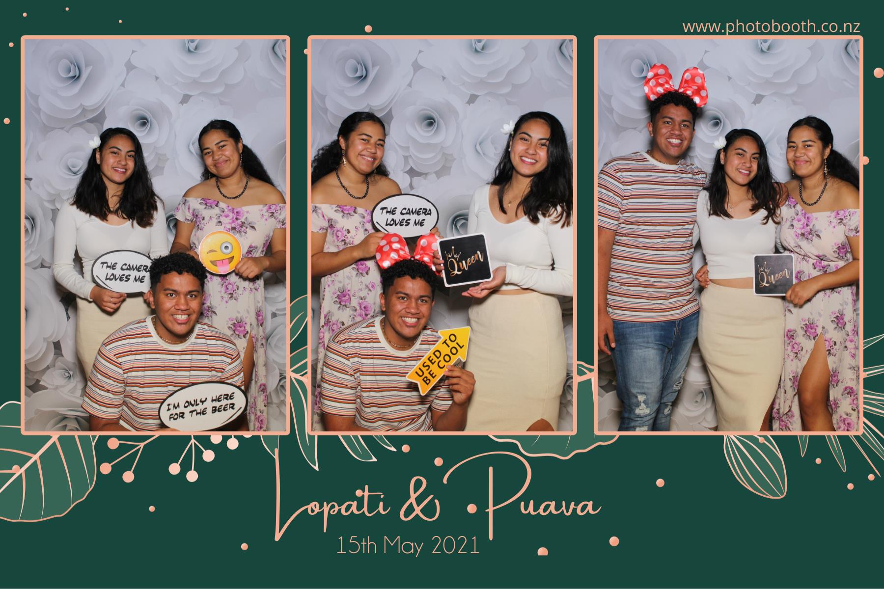 Pati & Ava's wedding | View more photos from the event at gallery.photobooth.co.nz/u/SelfieCentral/Pati-Avas-wedding