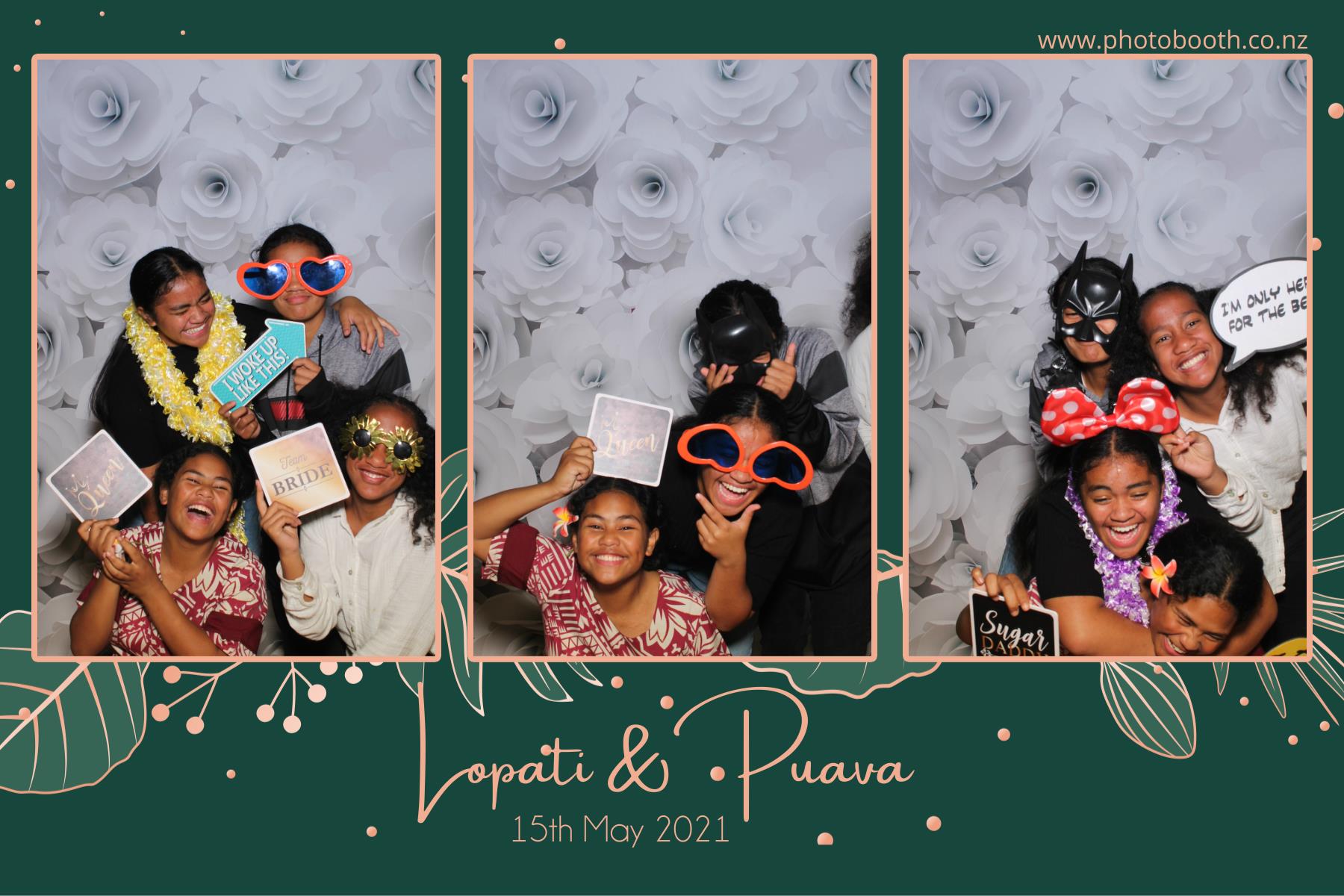 Pati & Ava's wedding | View more photos from the event at gallery.photobooth.co.nz/u/SelfieCentral/Pati-Avas-wedding