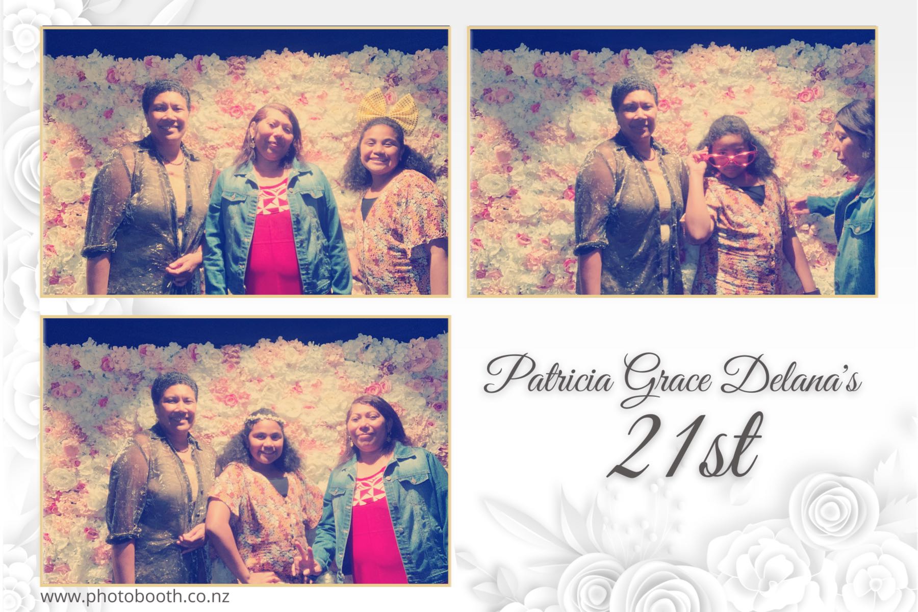 Patricia's 21st | View more photos from the event at gallery.photobooth.co.nz/u/SelfieCentral/Patricias-21st