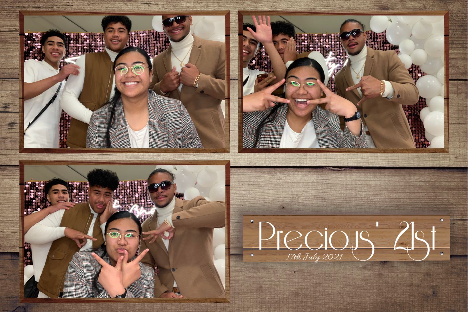 Precious' 21st | View more photos from the event at gallery.photobooth.co.nz/u/SelfieCentral/Precious-21st