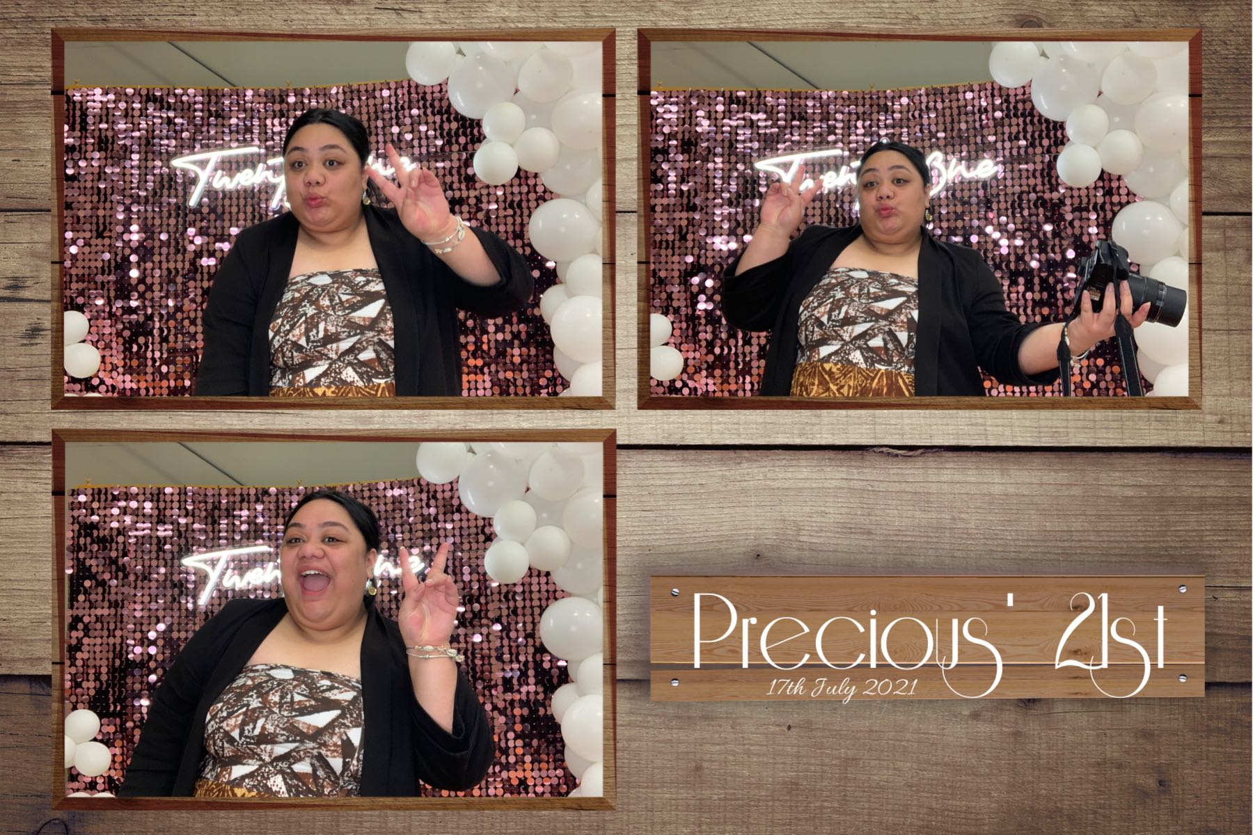 Precious' 21st | View more photos from the event at gallery.photobooth.co.nz/u/SelfieCentral/Precious-21st
