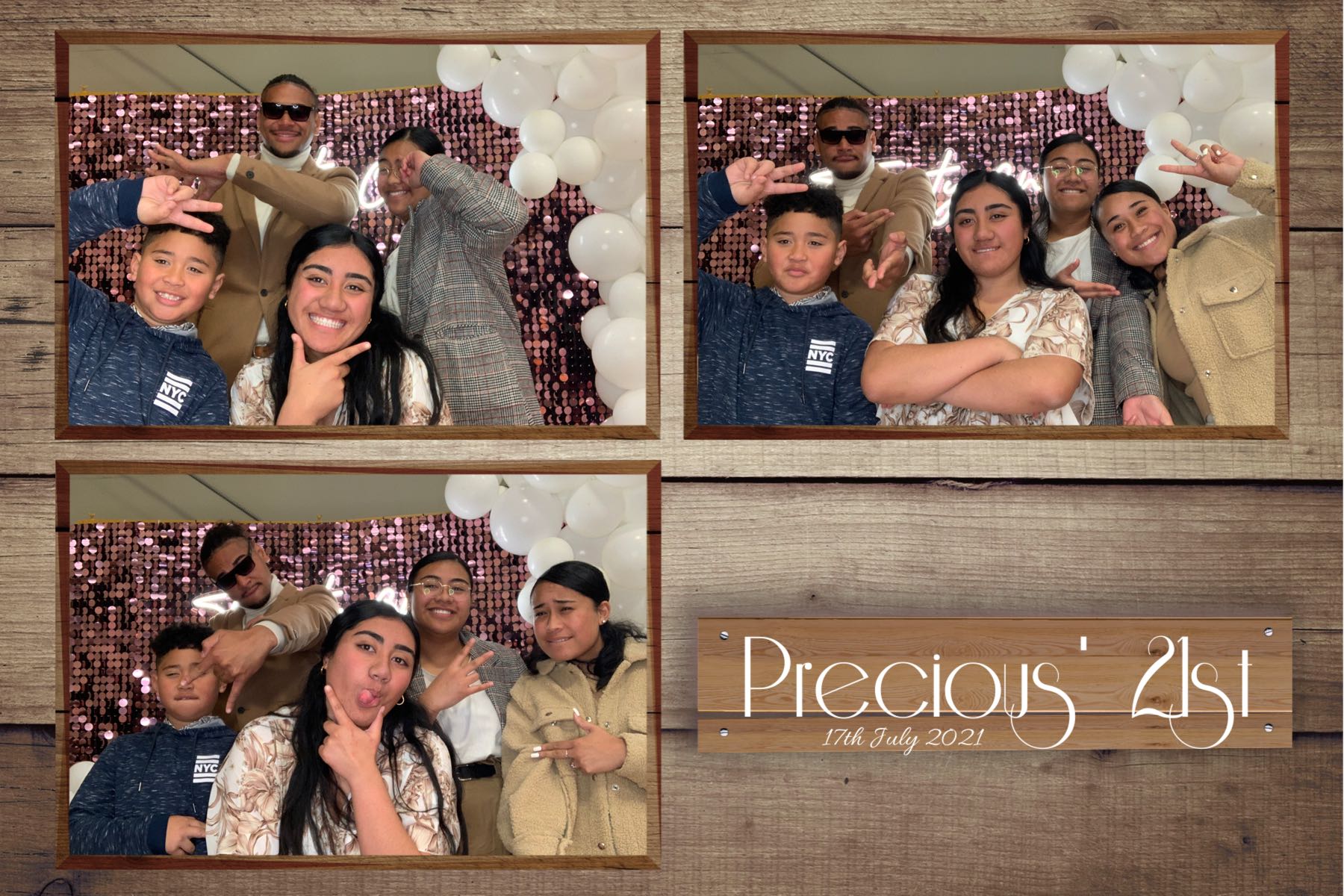 Precious' 21st | View more photos from the event at gallery.photobooth.co.nz/u/SelfieCentral/Precious-21st