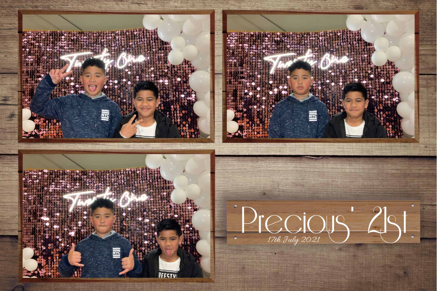 Precious' 21st | View more photos from the event at gallery.photobooth.co.nz/u/SelfieCentral/Precious-21st