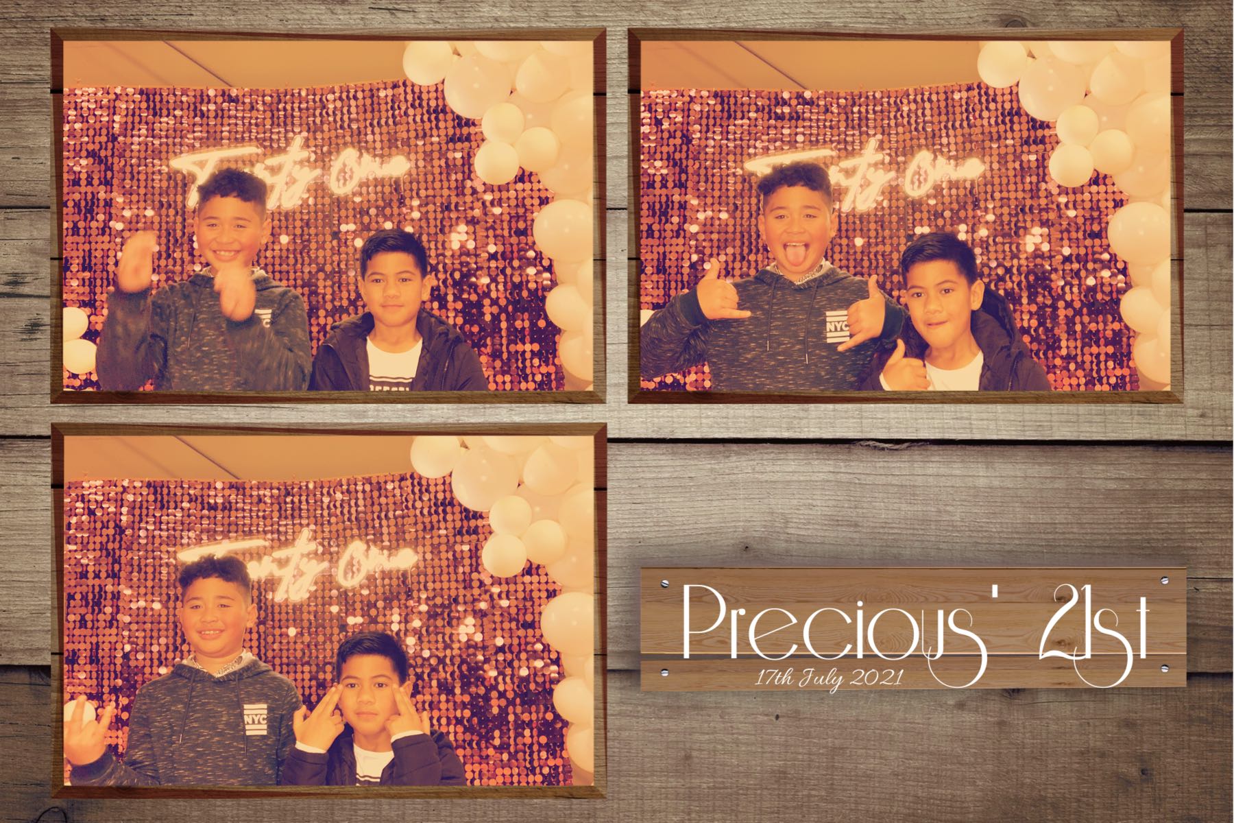 Precious' 21st | View more photos from the event at gallery.photobooth.co.nz/u/SelfieCentral/Precious-21st