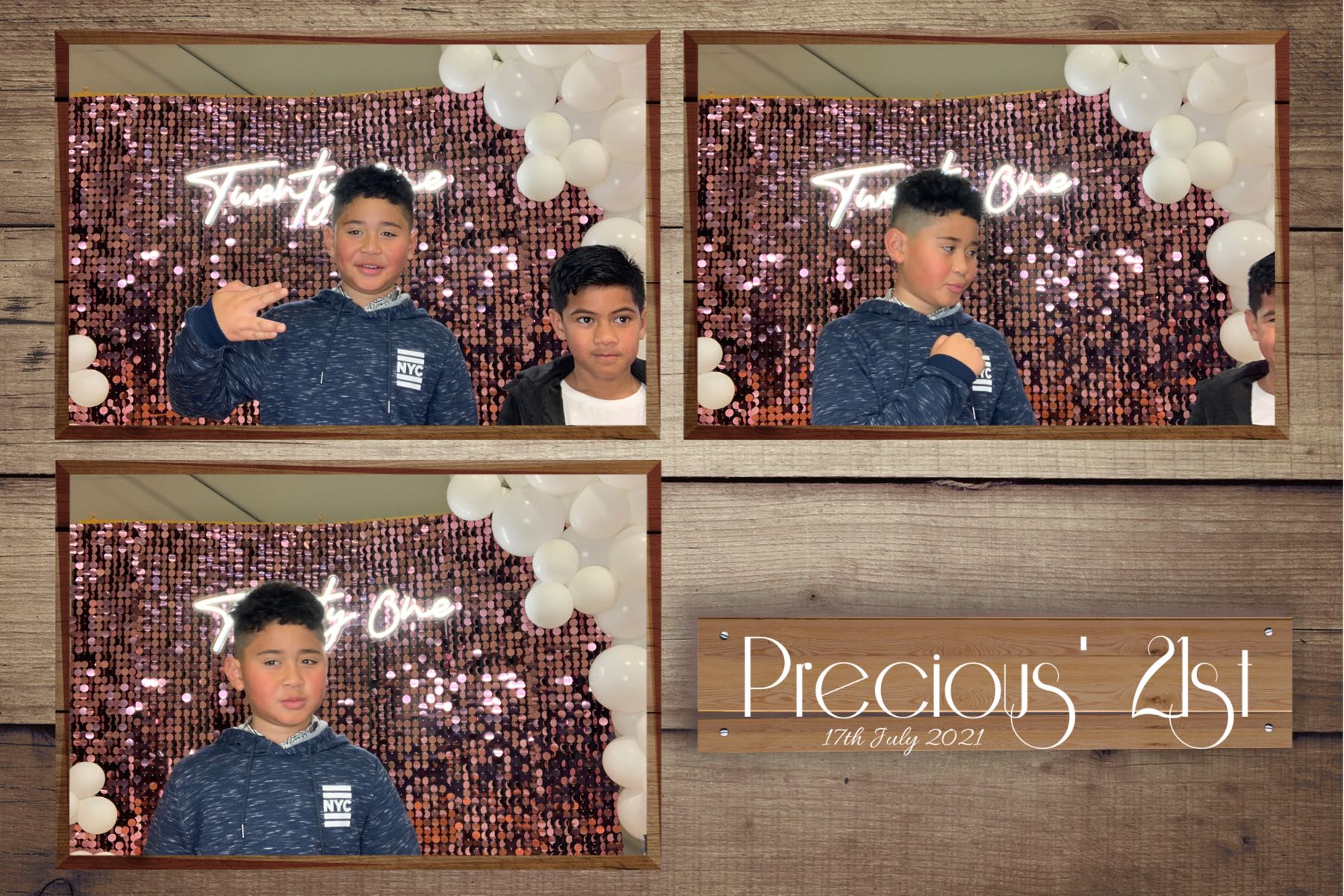 Precious' 21st | View more photos from the event at gallery.photobooth.co.nz/u/SelfieCentral/Precious-21st