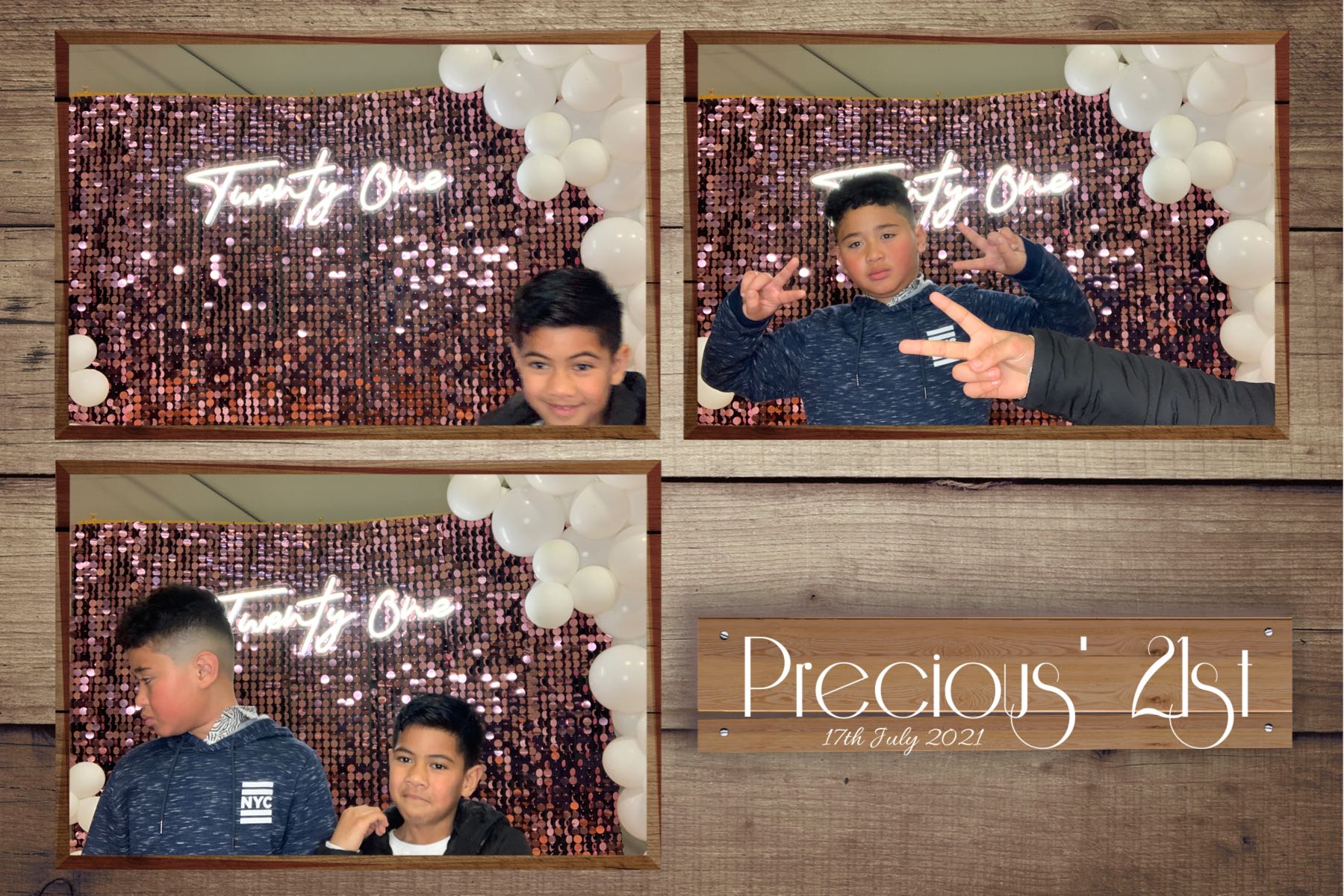 Precious' 21st | View more photos from the event at gallery.photobooth.co.nz/u/SelfieCentral/Precious-21st