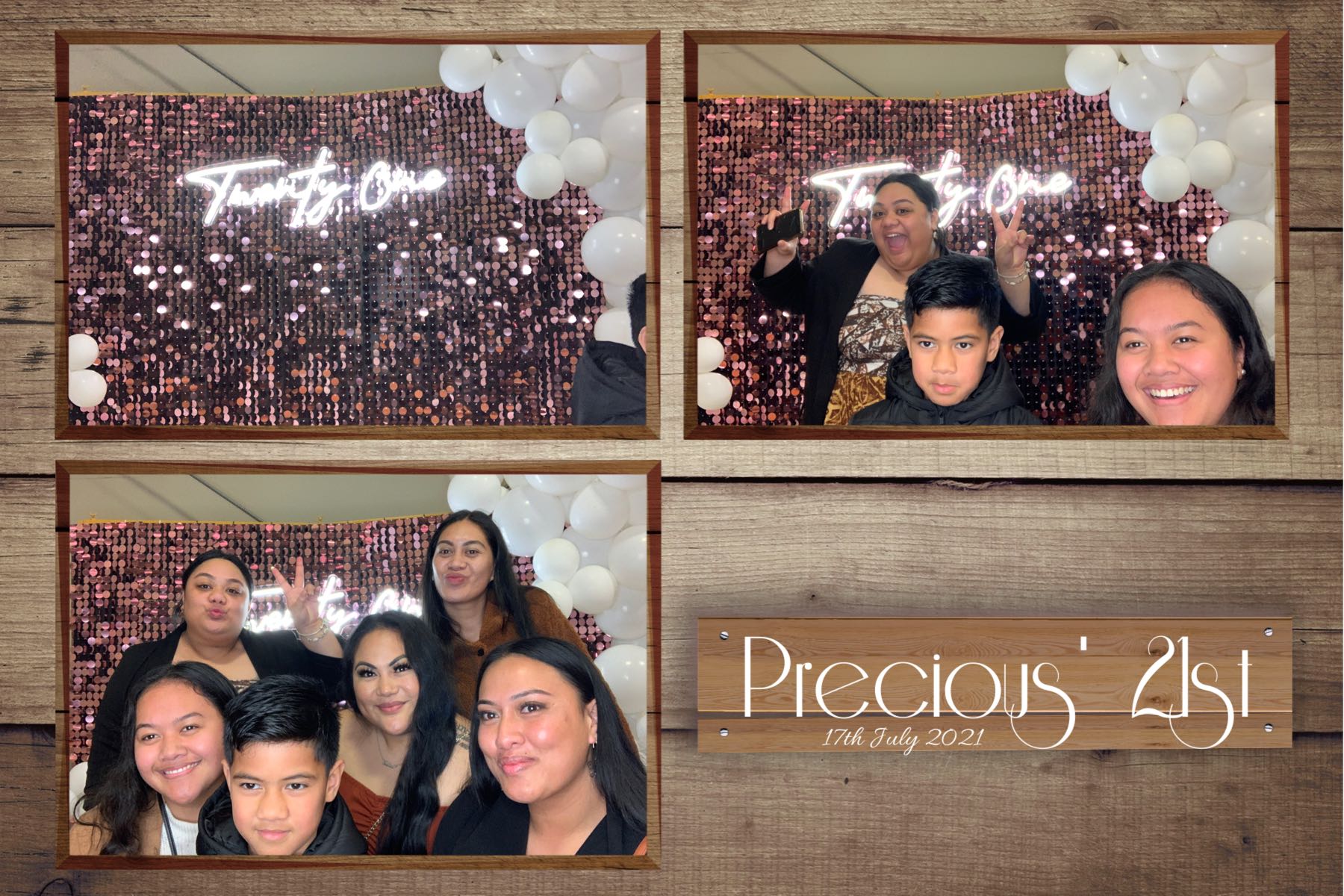 Precious' 21st | View more photos from the event at gallery.photobooth.co.nz/u/SelfieCentral/Precious-21st